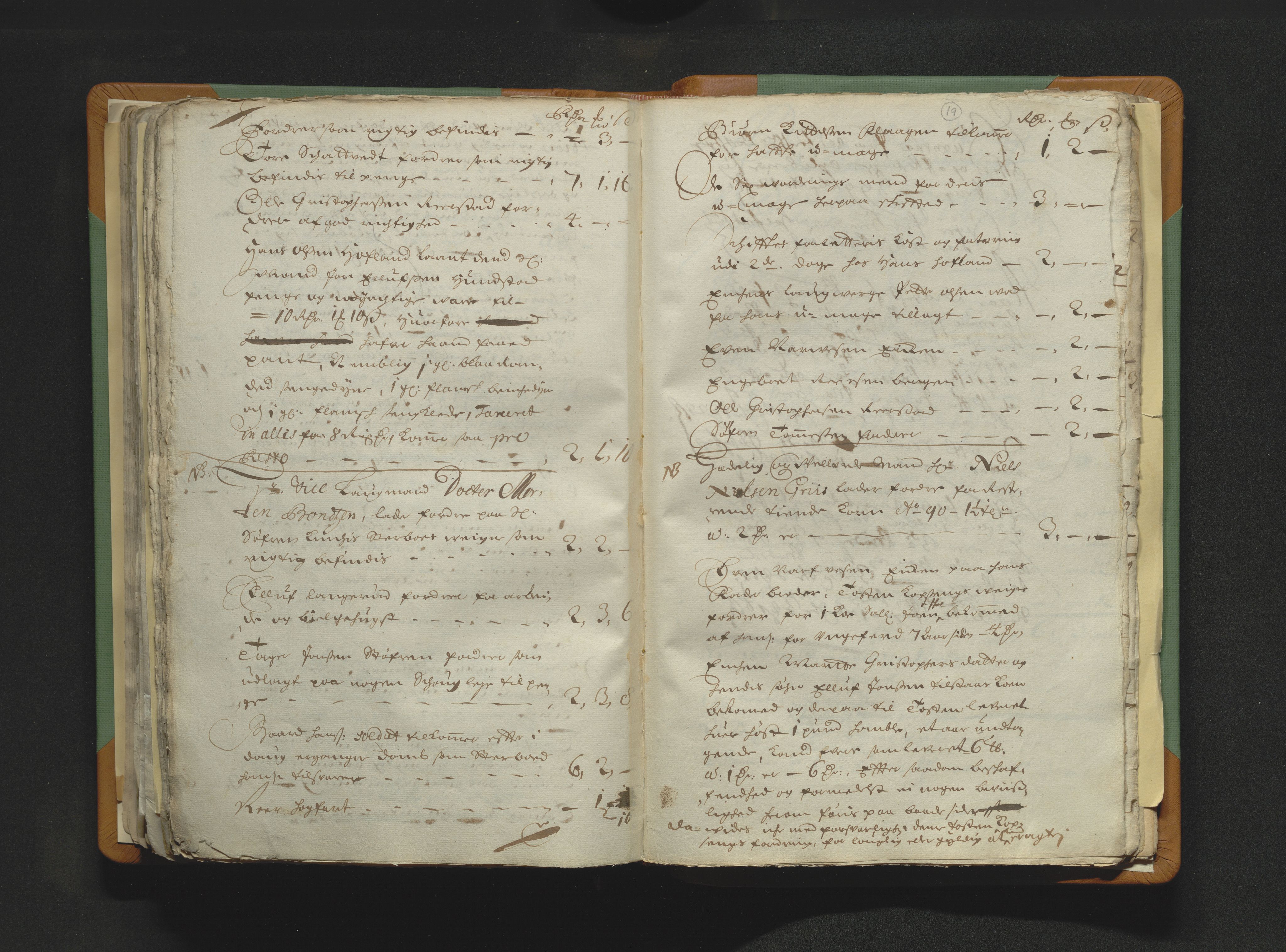 Eiker, Modum og Sigdal sorenskriveri, AV/SAKO-A-123/H/Hb/Hba/L0002b: Skifteprotokoll, 1678-1696, s. 18b-19a