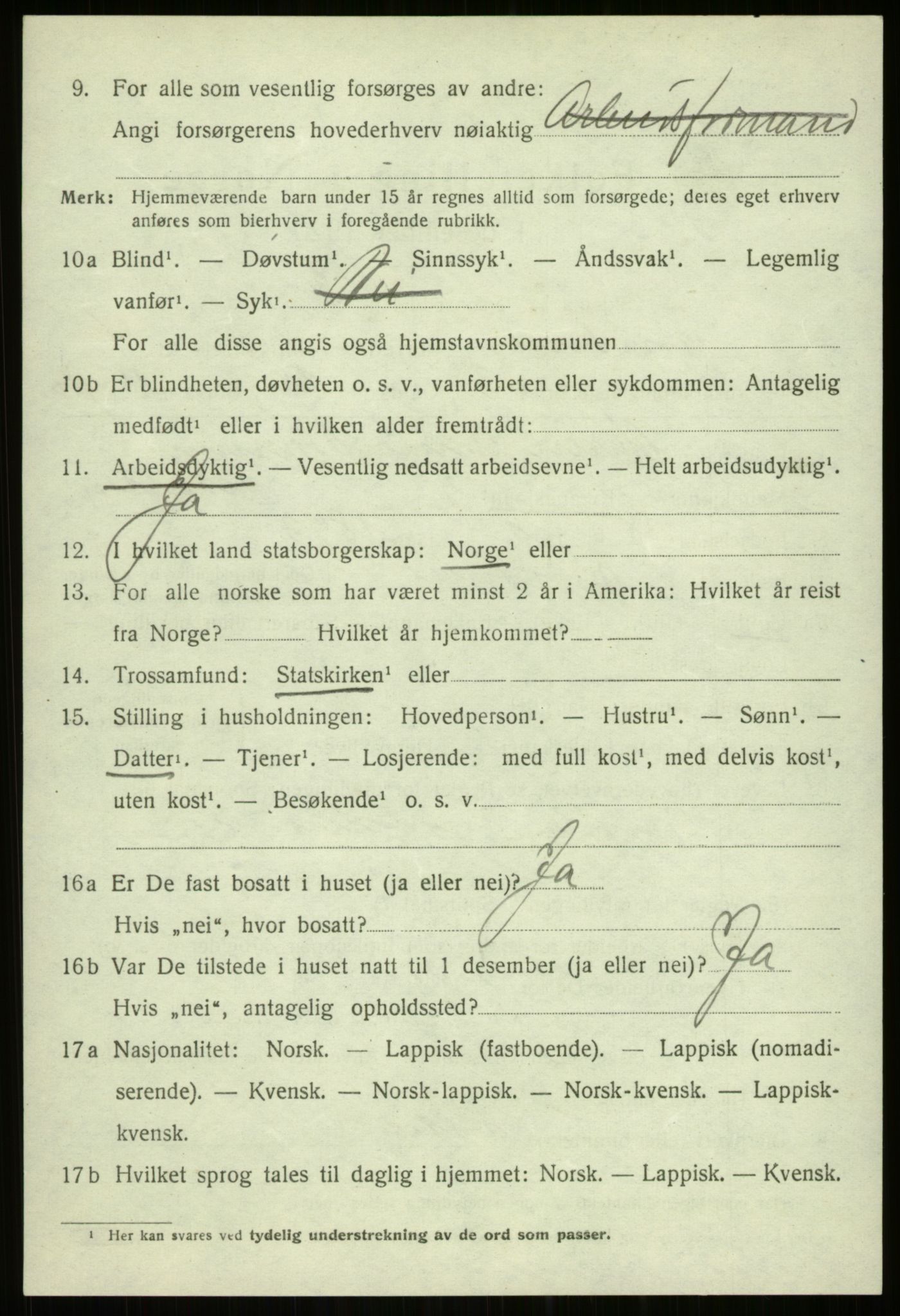 SATØ, Folketelling 1920 for 1914 Trondenes herred, 1920, s. 5236
