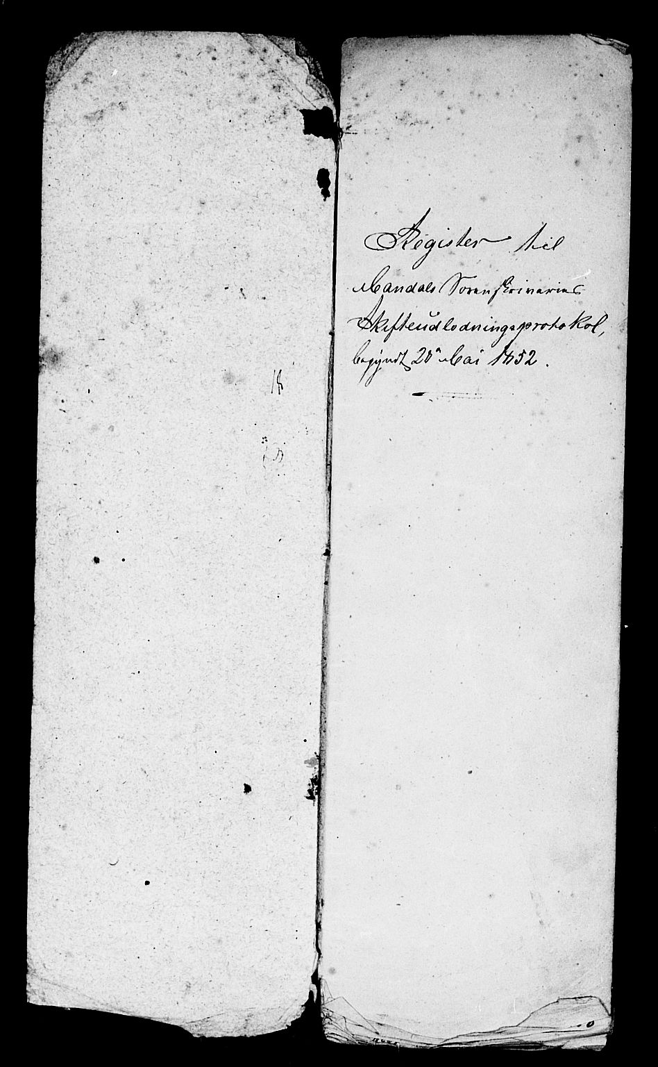 Mandal sorenskriveri, SAK/1221-0005/001/H/Hc/L0094: Skifteutlodningsprotokoll nr 3 med register, 1852-1871