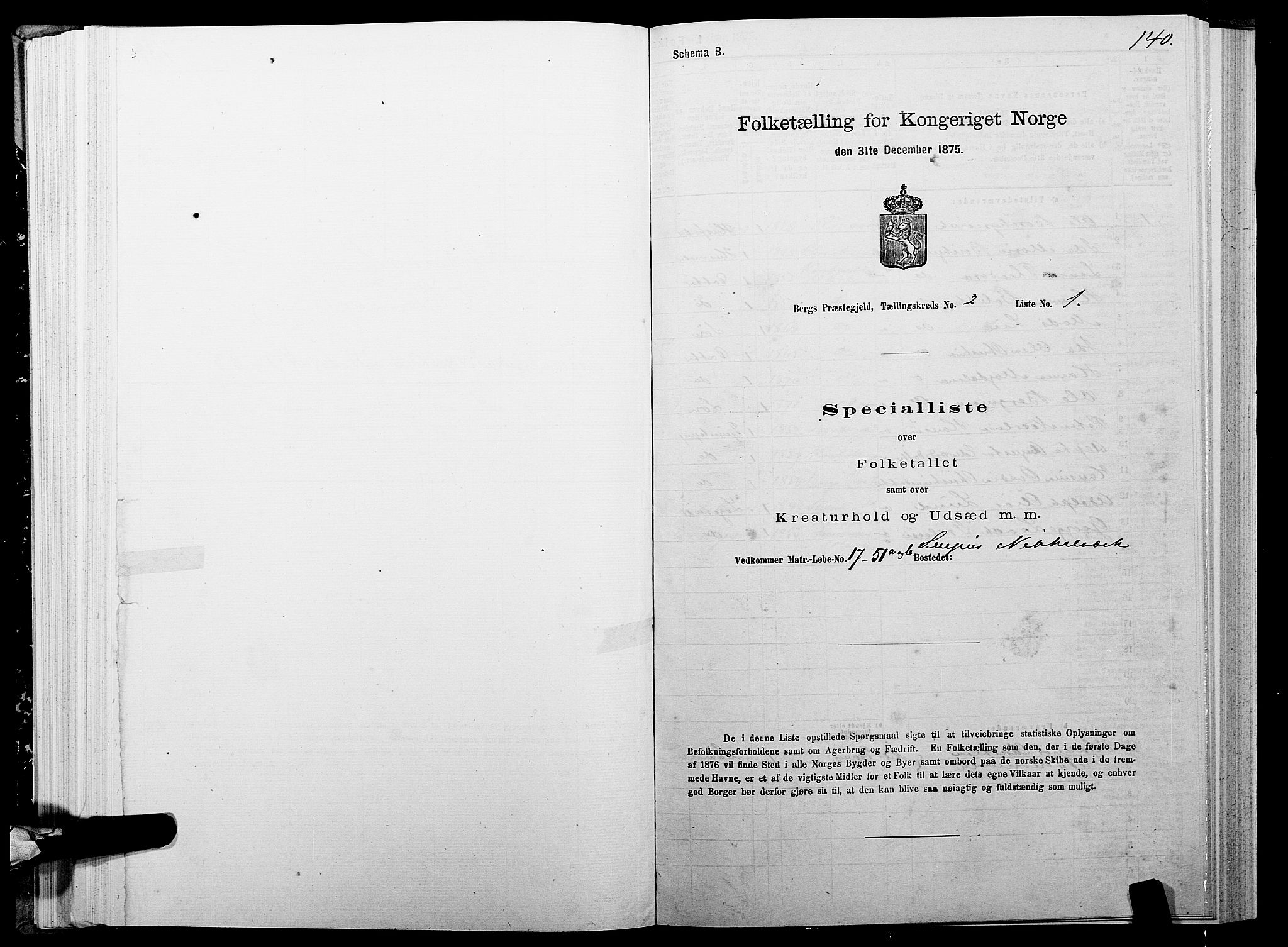 SATØ, Folketelling 1875 for 1929P Berg prestegjeld, 1875, s. 1140