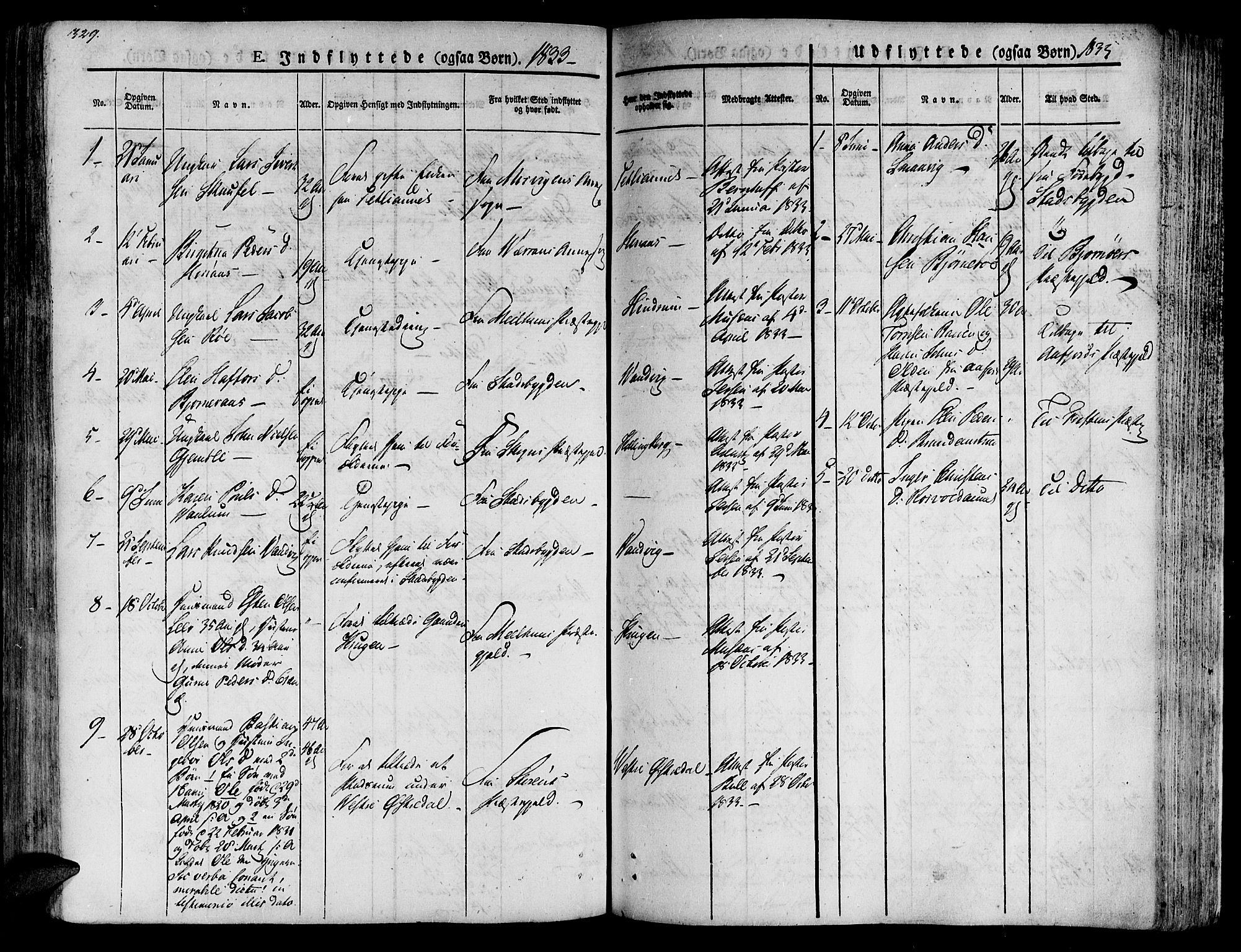 Ministerialprotokoller, klokkerbøker og fødselsregistre - Nord-Trøndelag, SAT/A-1458/701/L0006: Ministerialbok nr. 701A06, 1825-1841, s. 329