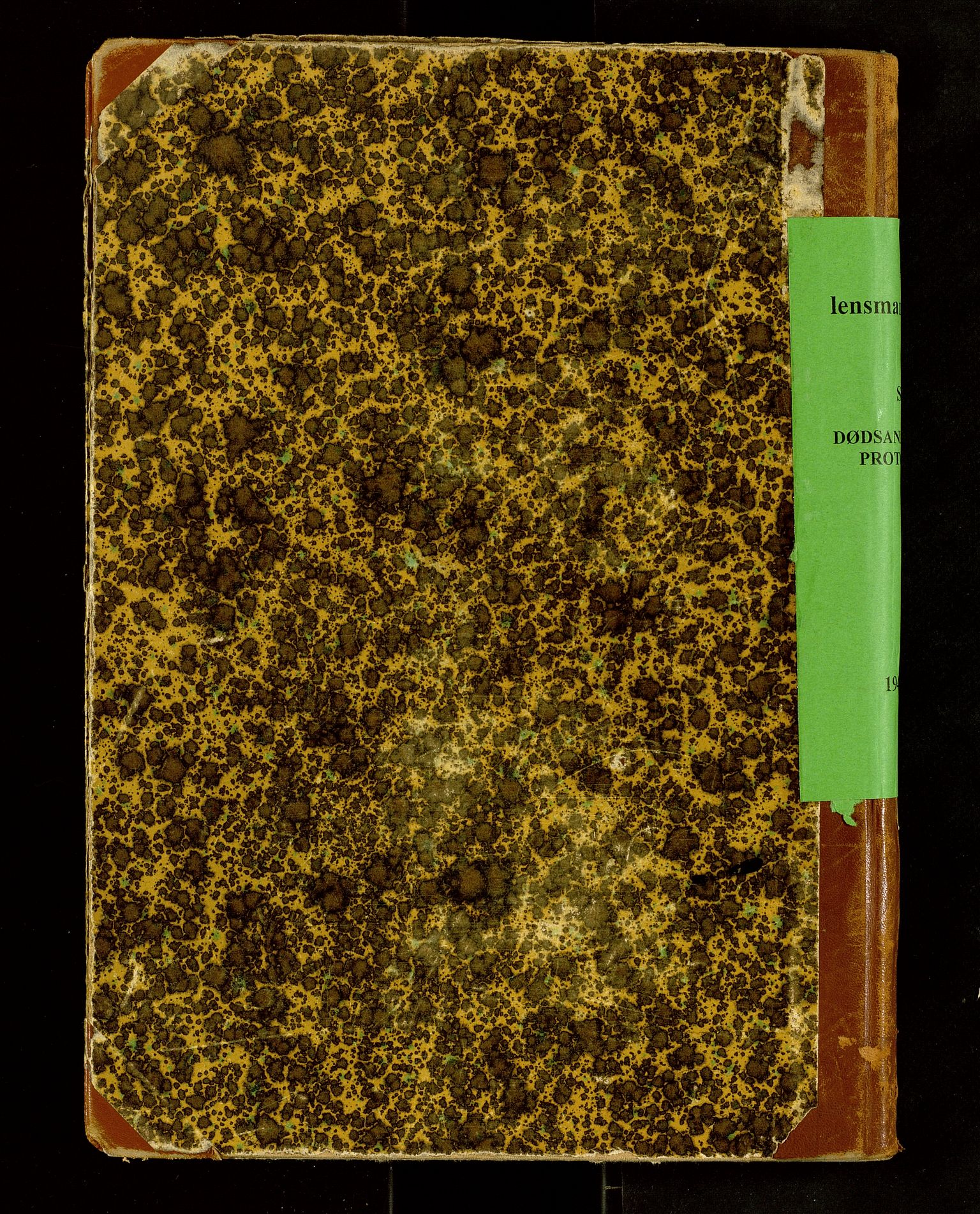 Ål lensmannskontor, AV/SAKO-A-519/H/Ha/L0008: Dødsanmeldelsesprotokoll, 1947-1953