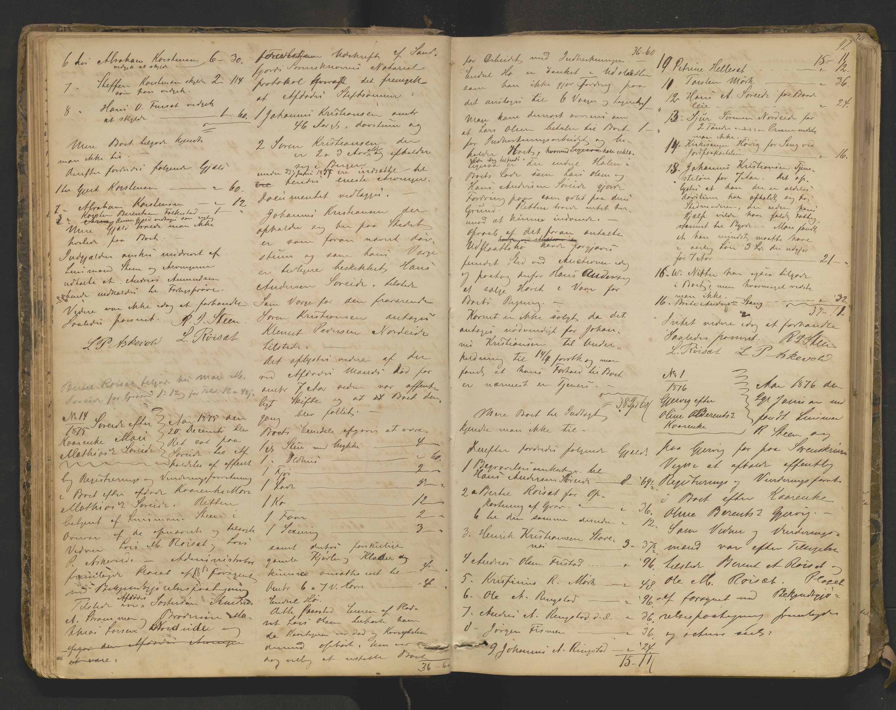 Lensmannen i Askvoll, AV/SAB-A-26301/0006/L0003: Registreringsprotokoll, 1869-1904, s. 41b-42a
