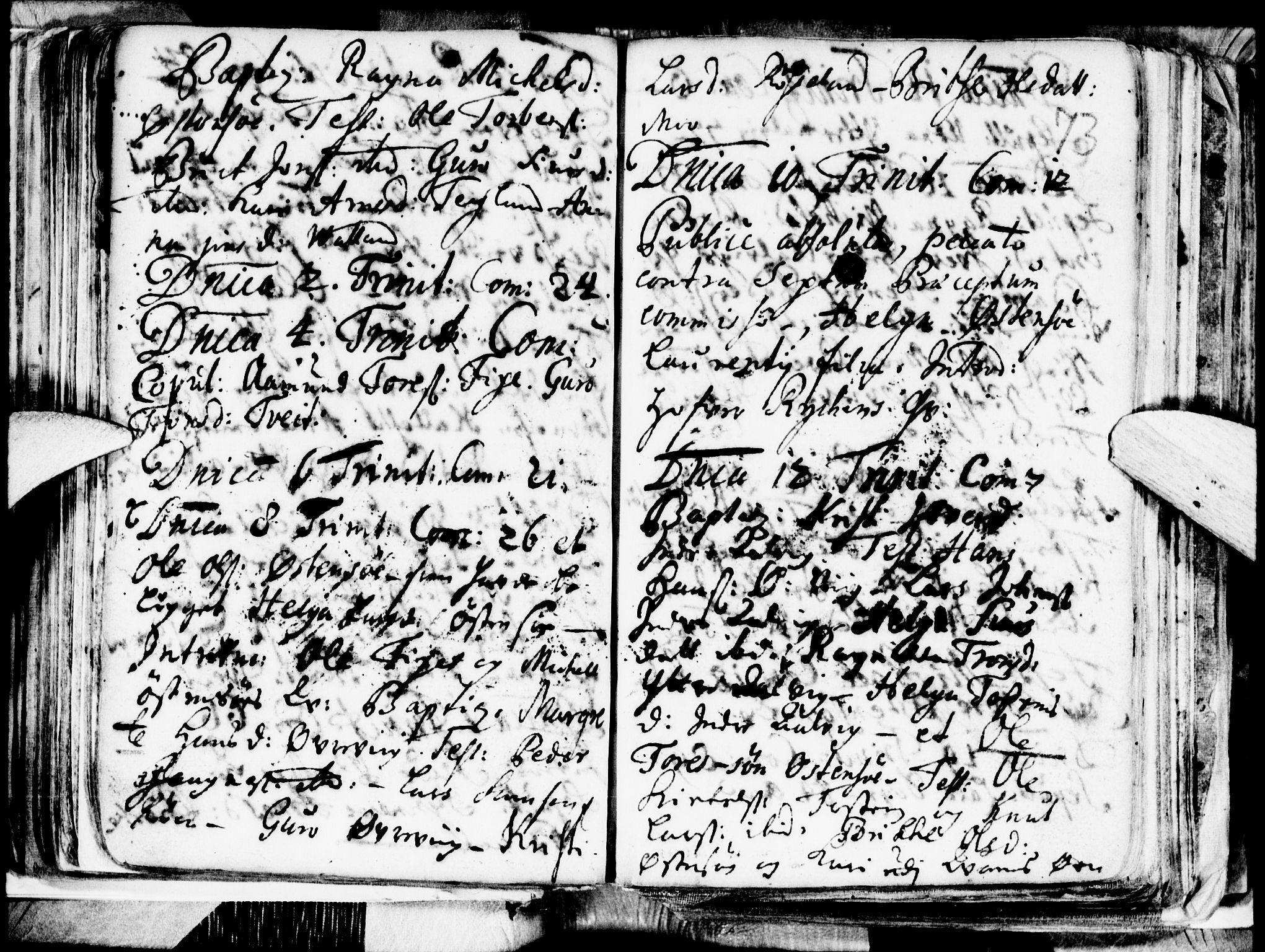 Kvam sokneprestembete, AV/SAB-A-76201/H/Haa: Ministerialbok nr. A 1, 1690-1741, s. 73