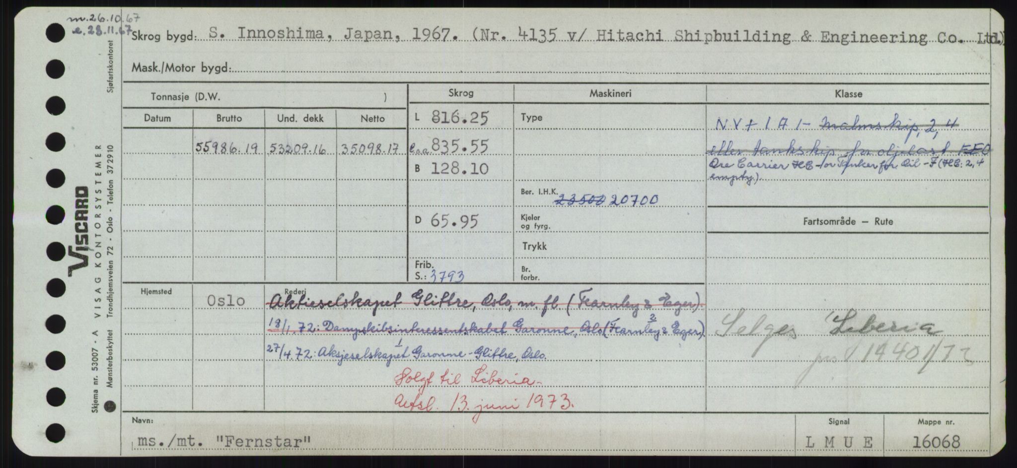 Sjøfartsdirektoratet med forløpere, Skipsmålingen, AV/RA-S-1627/H/Hd/L0010: Fartøy, F-Fjø, s. 427