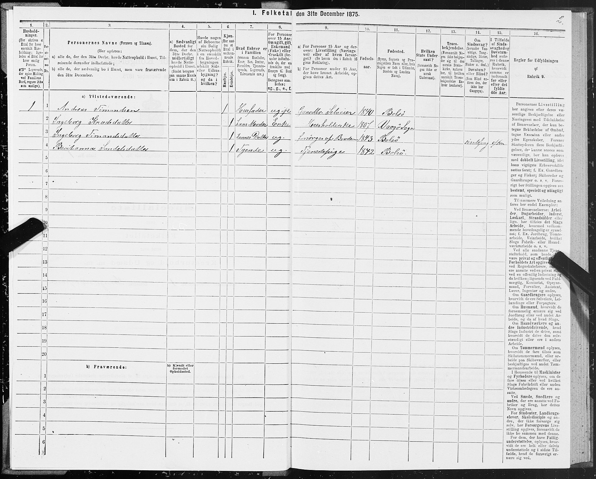 SAT, Folketelling 1875 for 1544P Bolsøy prestegjeld, 1875, s. 1002