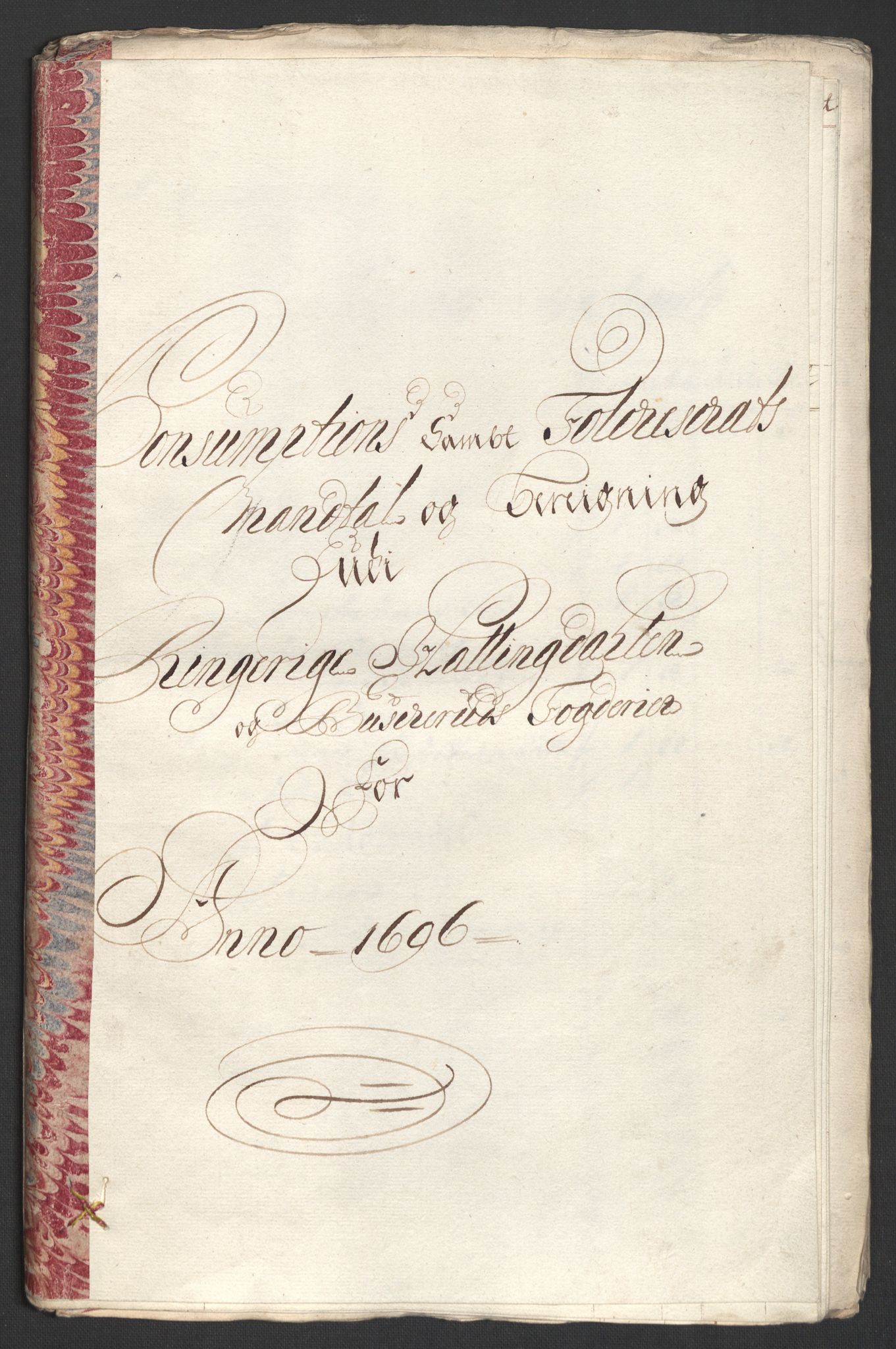 Rentekammeret inntil 1814, Reviderte regnskaper, Fogderegnskap, AV/RA-EA-4092/R22/L1453: Fogderegnskap Ringerike, Hallingdal og Buskerud, 1696, s. 261