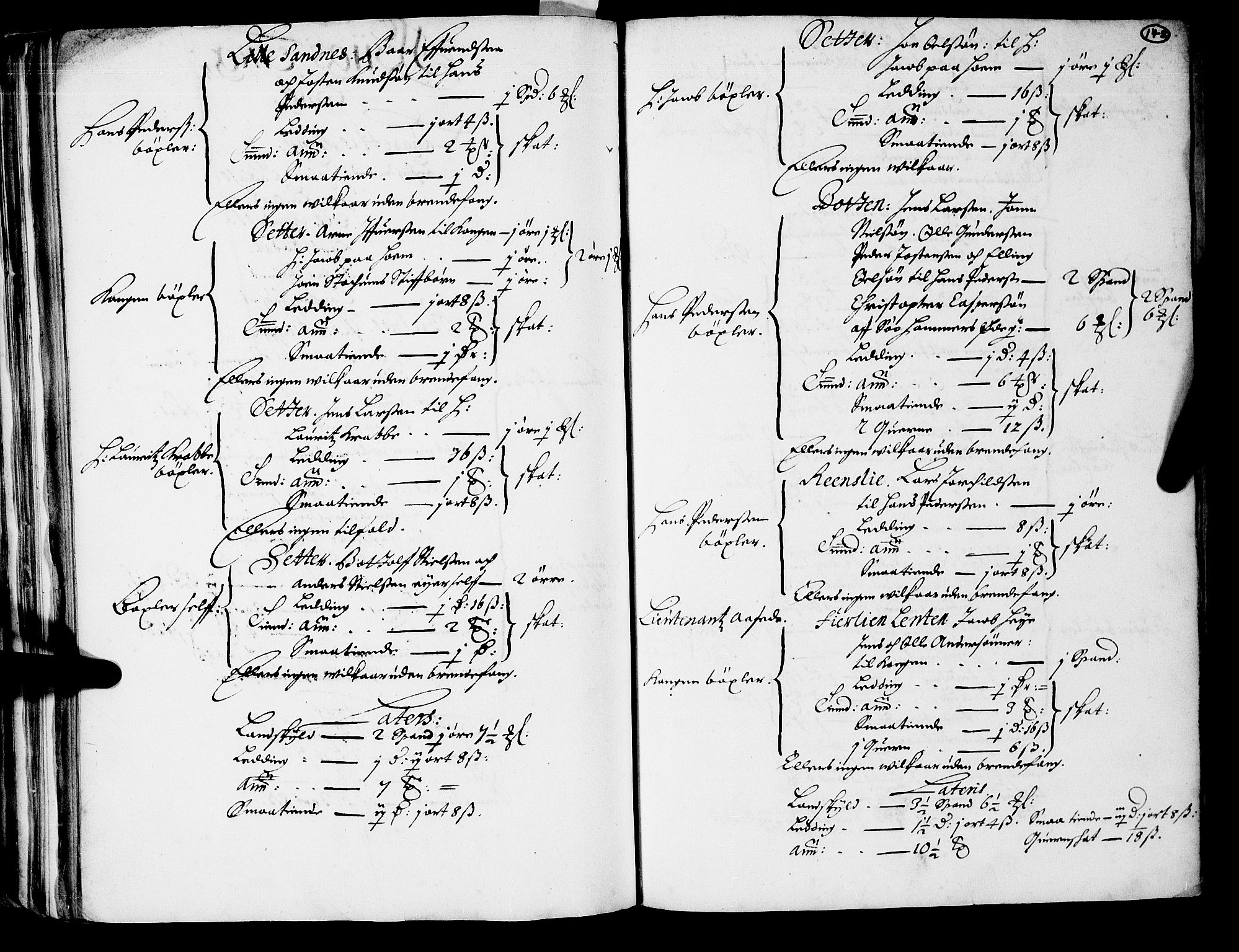 Rentekammeret inntil 1814, Realistisk ordnet avdeling, RA/EA-4070/N/Nb/Nba/L0047: Nordmøre len, 1667, s. 147b-148a