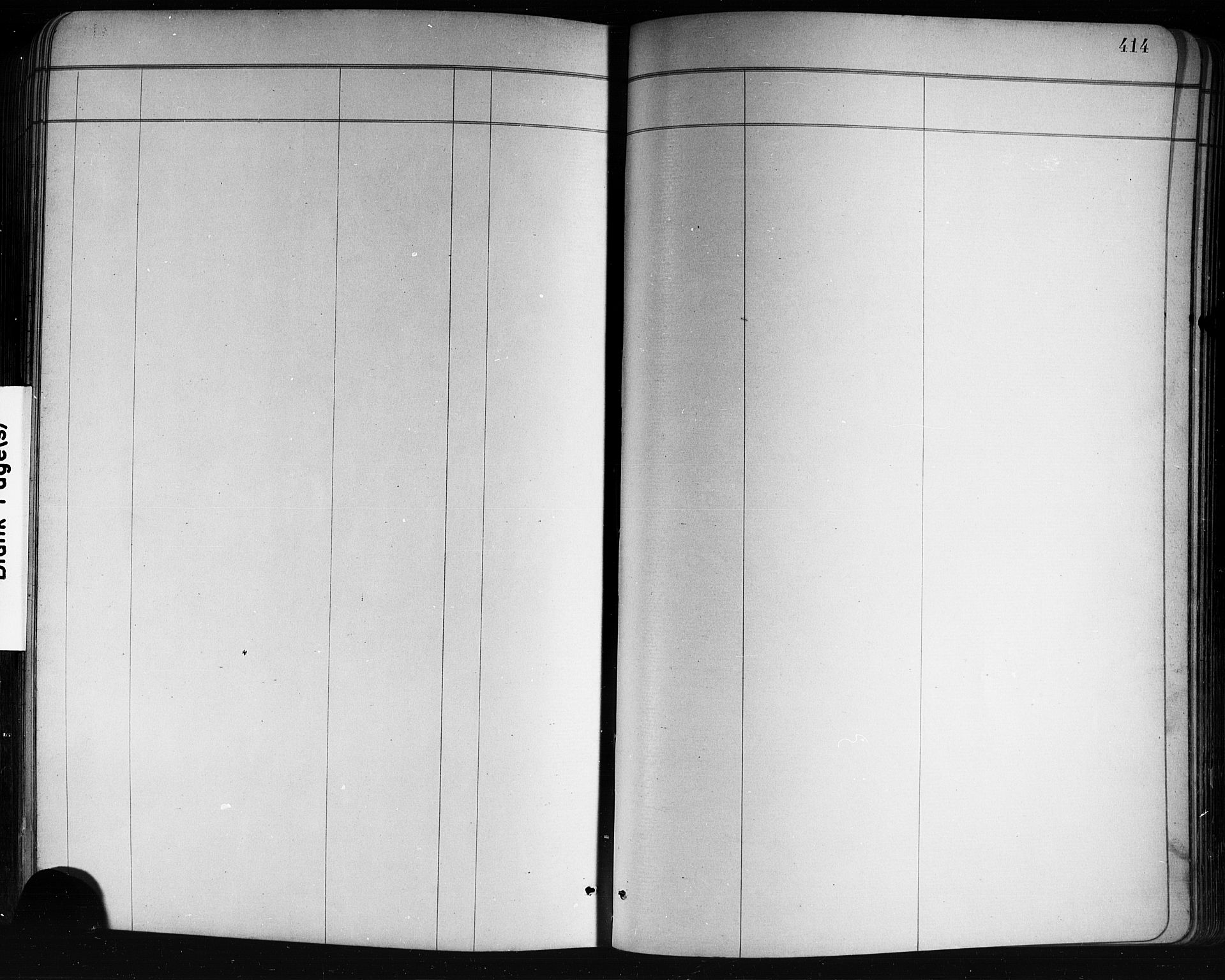 Holla kirkebøker, SAKO/A-272/G/Ga/L0005: Klokkerbok nr. I 5, 1891-1917, s. 414