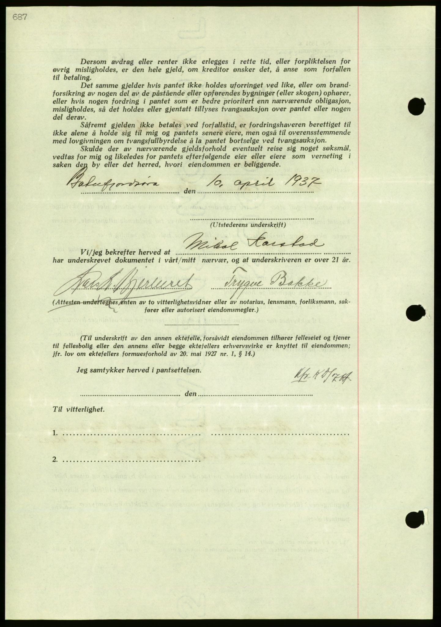 Nordmøre sorenskriveri, AV/SAT-A-4132/1/2/2Ca/L0092: Pantebok nr. B82, 1937-1938, Dagboknr: 298/1938