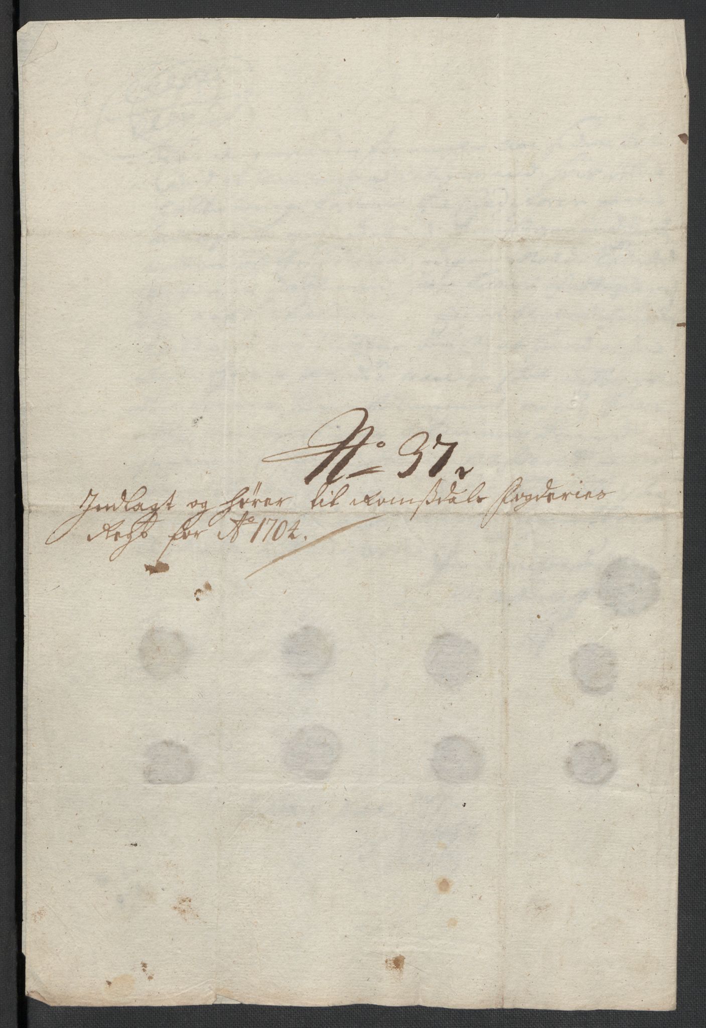 Rentekammeret inntil 1814, Reviderte regnskaper, Fogderegnskap, AV/RA-EA-4092/R55/L3656: Fogderegnskap Romsdal, 1703-1705, s. 343