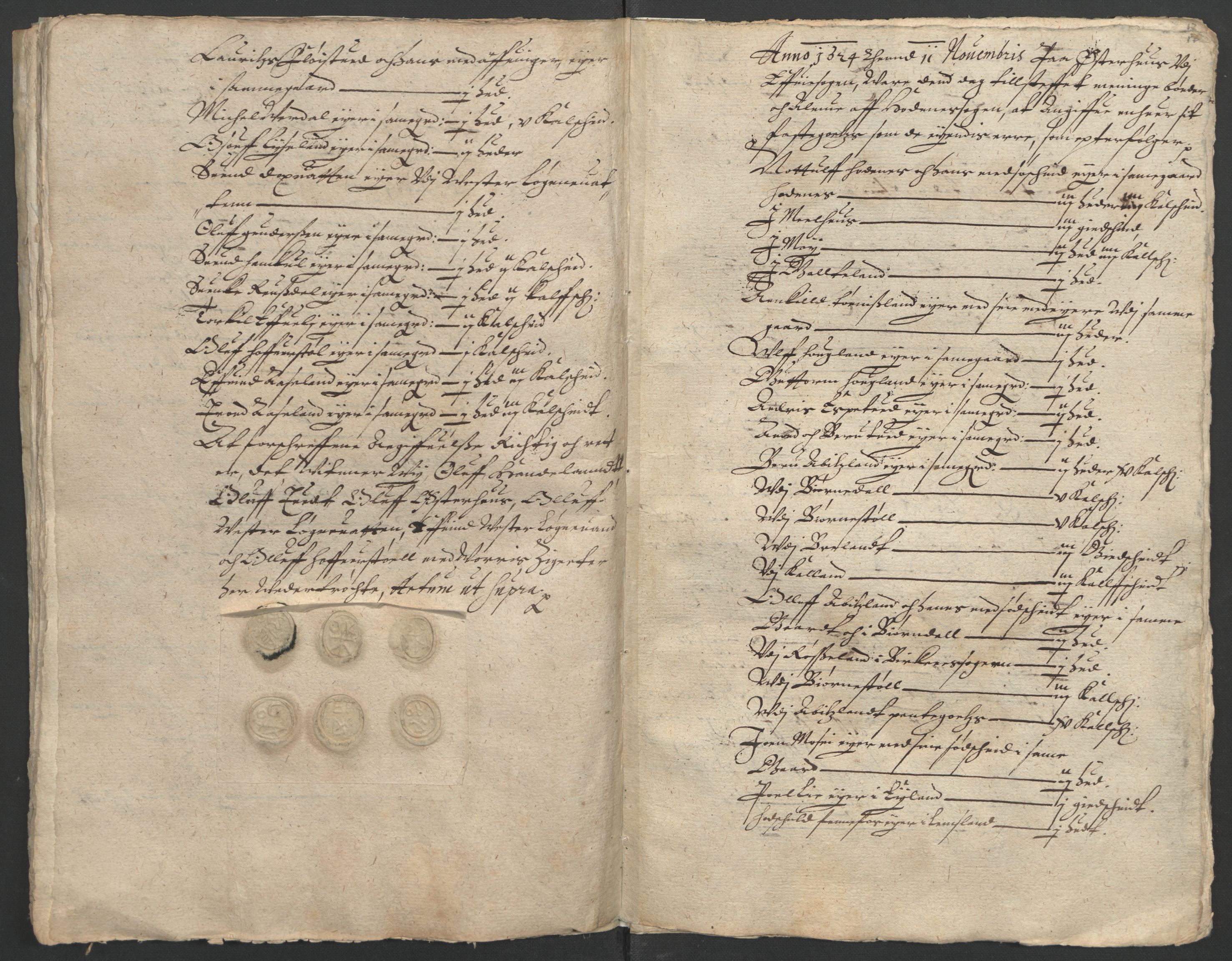 Stattholderembetet 1572-1771, AV/RA-EA-2870/Ek/L0010/0001: Jordebøker til utlikning av rosstjeneste 1624-1626: / Odelsjordebøker for Agdesiden len, 1624, s. 81