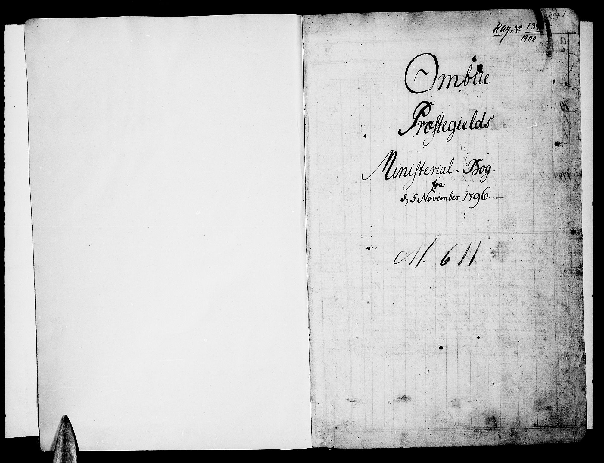 Åmli sokneprestkontor, AV/SAK-1111-0050/F/Fa/Fac/L0005: Ministerialbok nr. A 5, 1796-1816