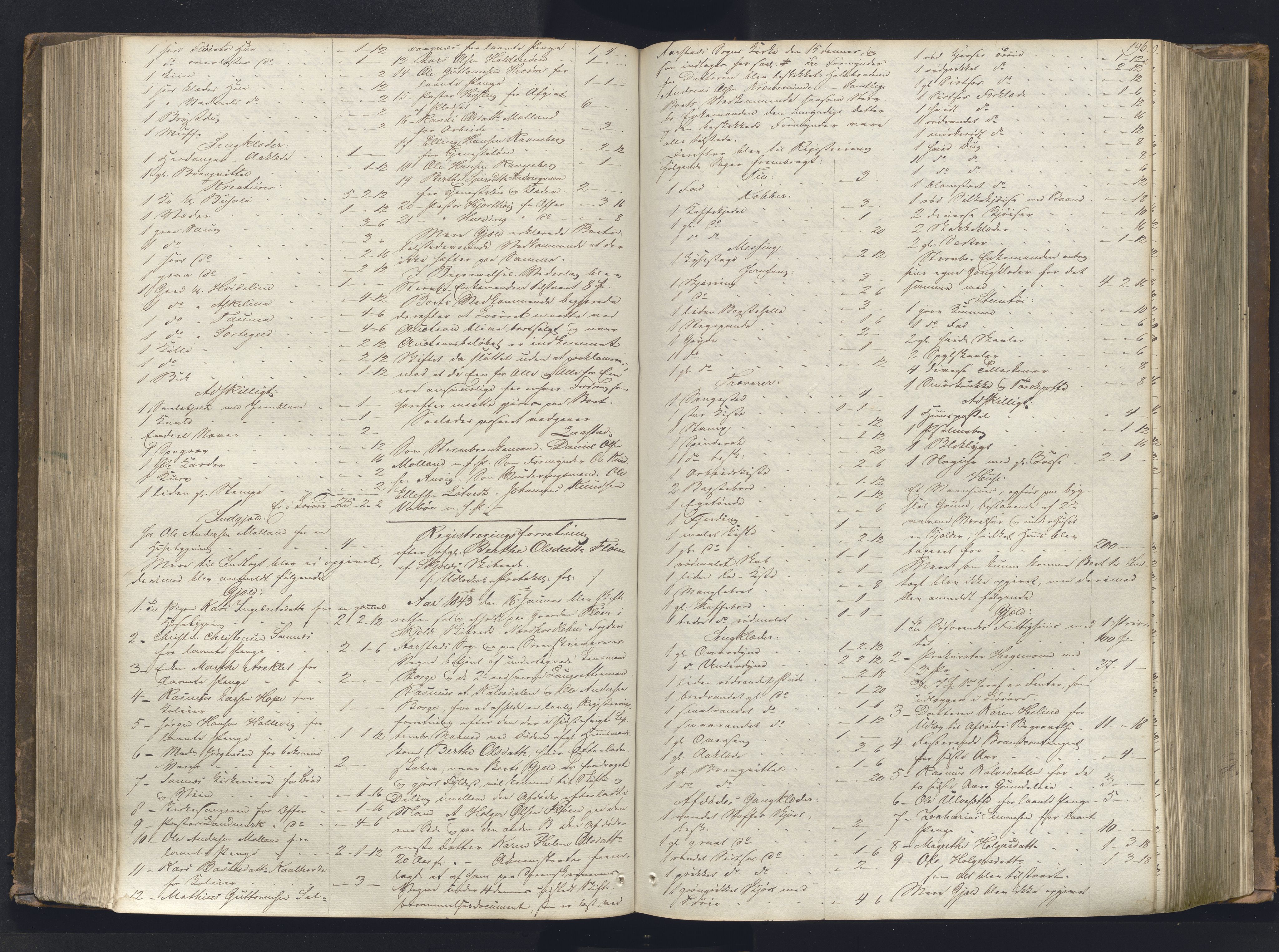 Nordhordland sorenskrivar, AV/SAB-A-2901/1/H/Hb/L0001: Registreringsprotokollar, 1841-1845, s. 196
