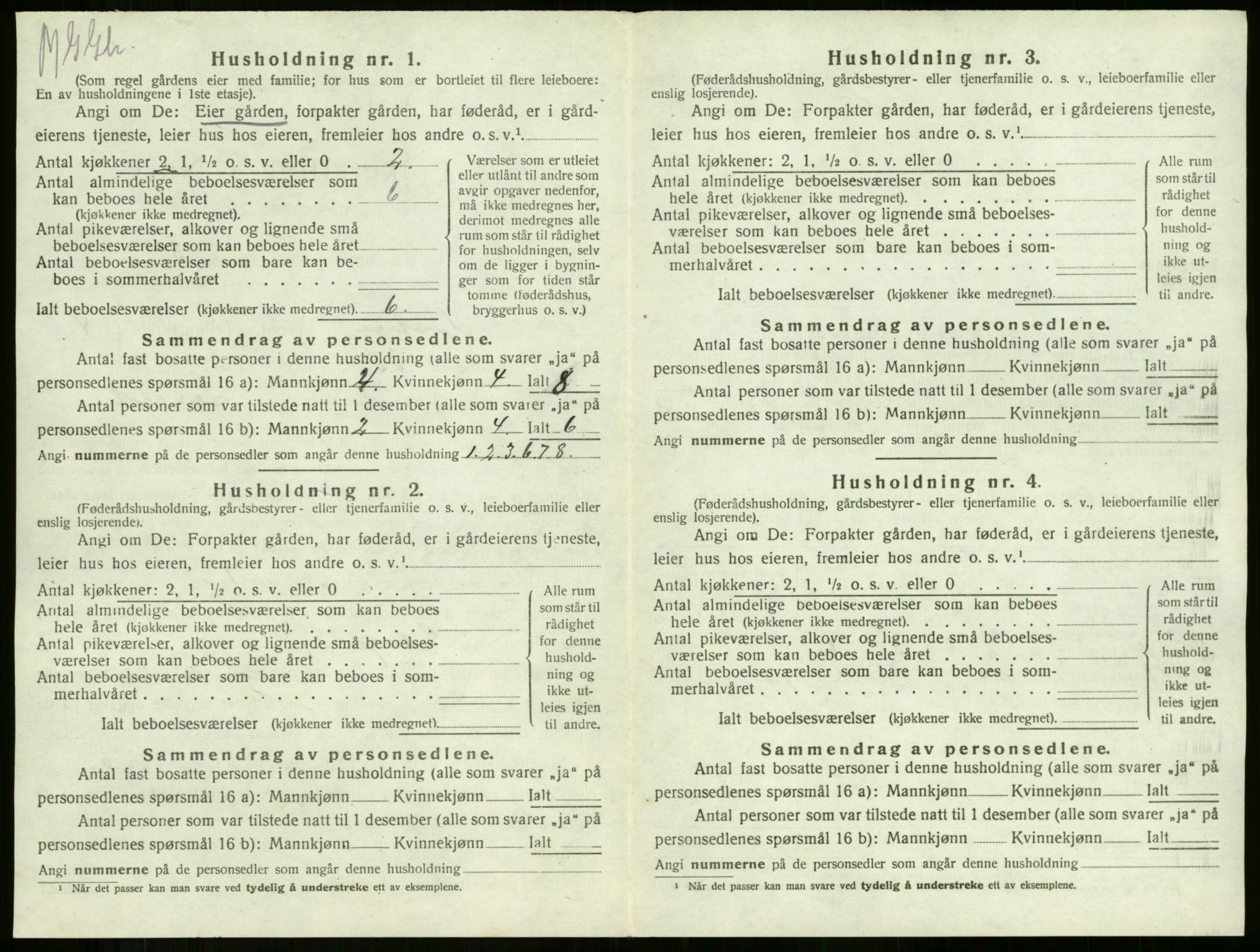 SAKO, Folketelling 1920 for 0715 Botne herred, 1920, s. 481