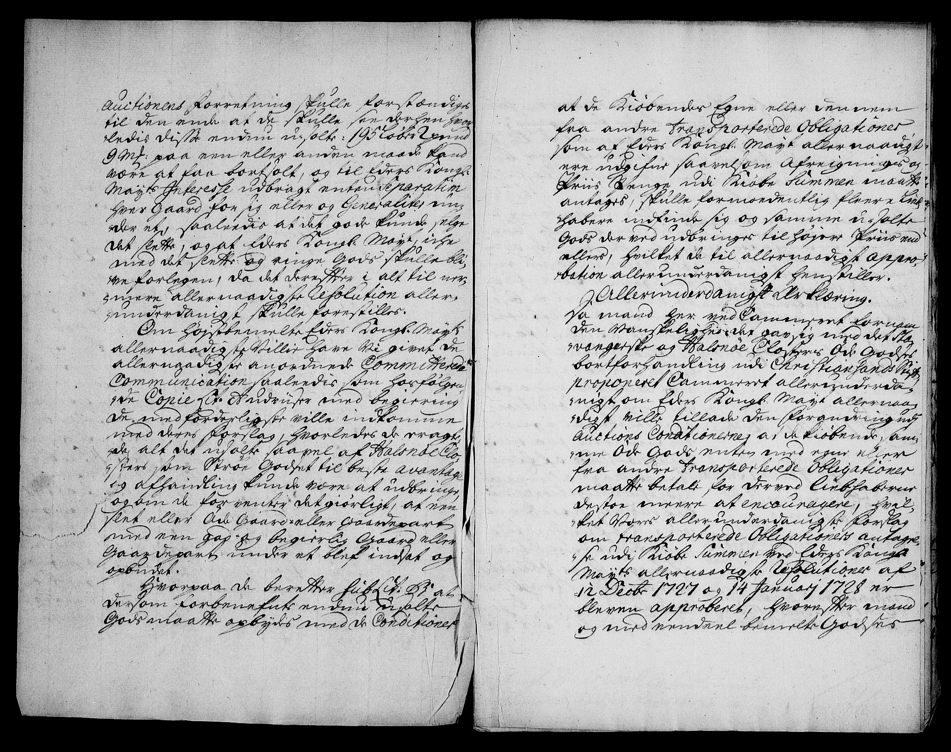 Rentekammeret inntil 1814, Realistisk ordnet avdeling, RA/EA-4070/On/L0003: [Jj 4]: Kommisjonsforretning over Vilhelm Hanssøns forpaktning av Halsnøy klosters gods, 1721-1729, s. 587