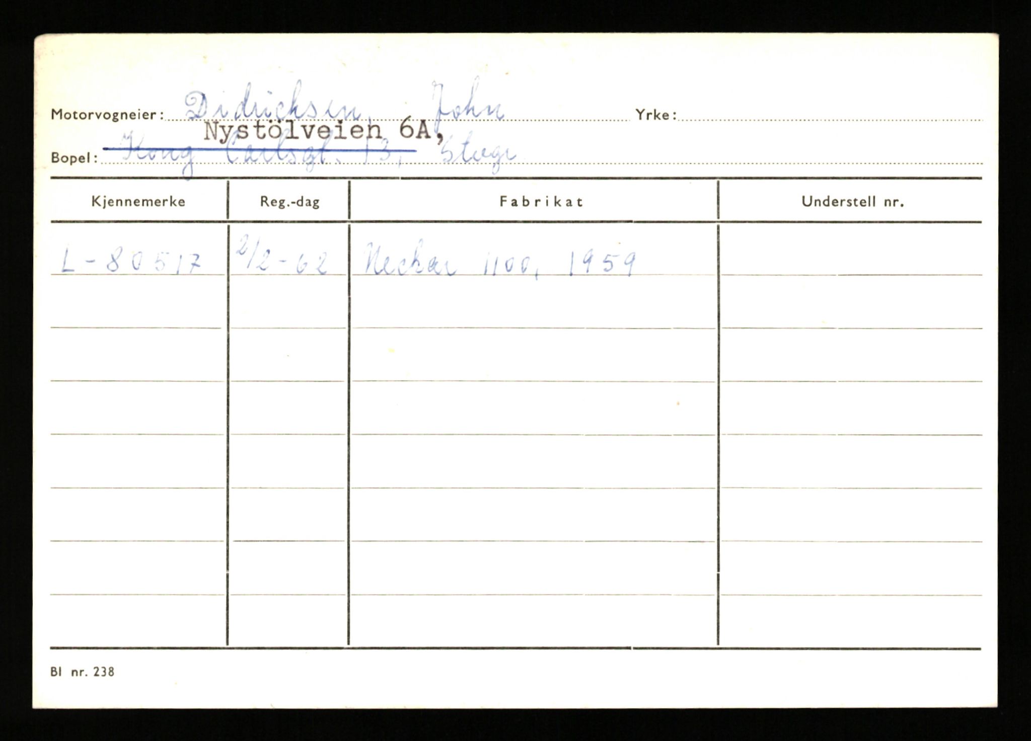 Stavanger trafikkstasjon, SAST/A-101942/0/H/L0006: Dalva - Egersund, 1930-1971, s. 427