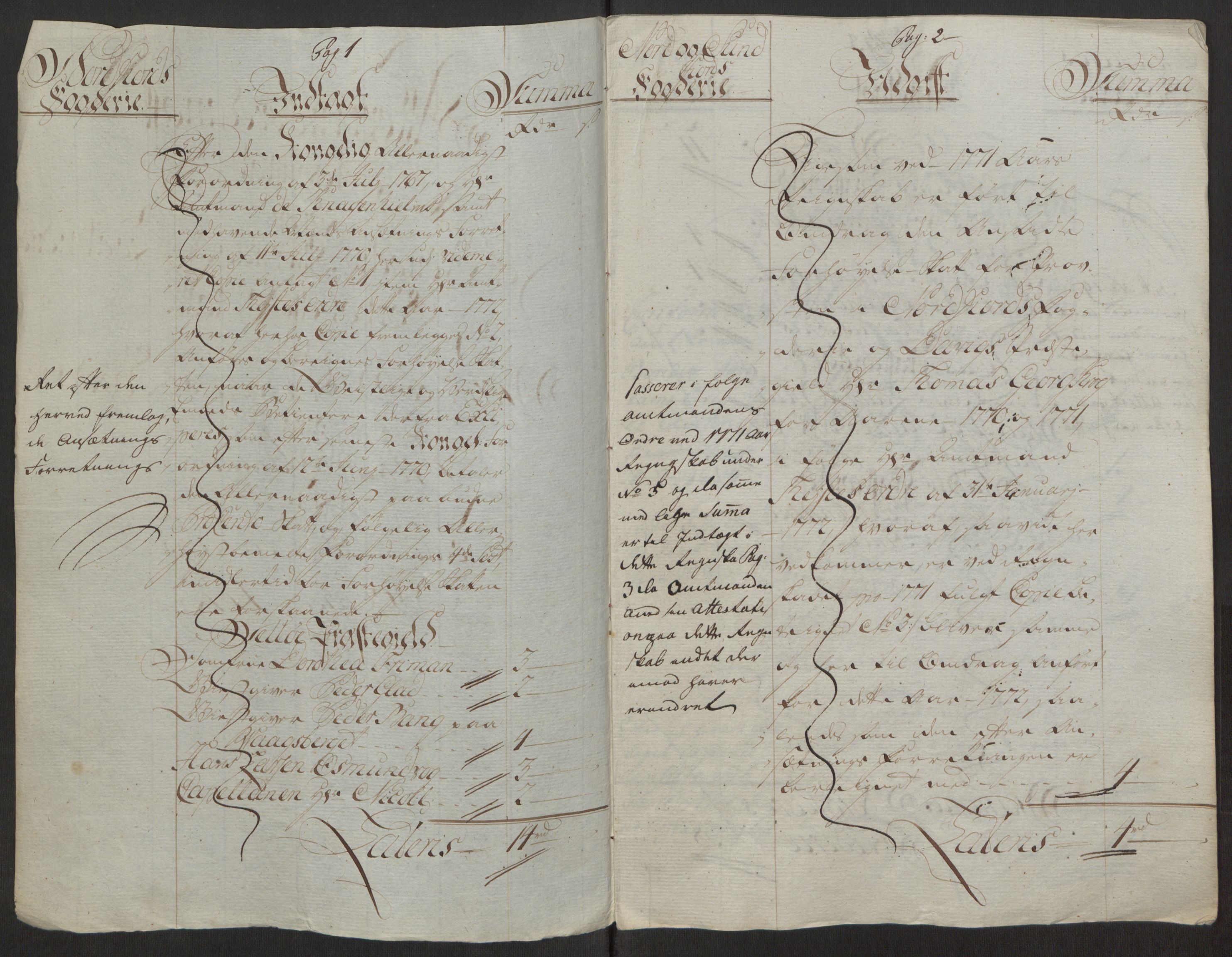Rentekammeret inntil 1814, Reviderte regnskaper, Fogderegnskap, AV/RA-EA-4092/R53/L3551: Ekstraskatten Sunn- og Nordfjord, 1772, s. 24
