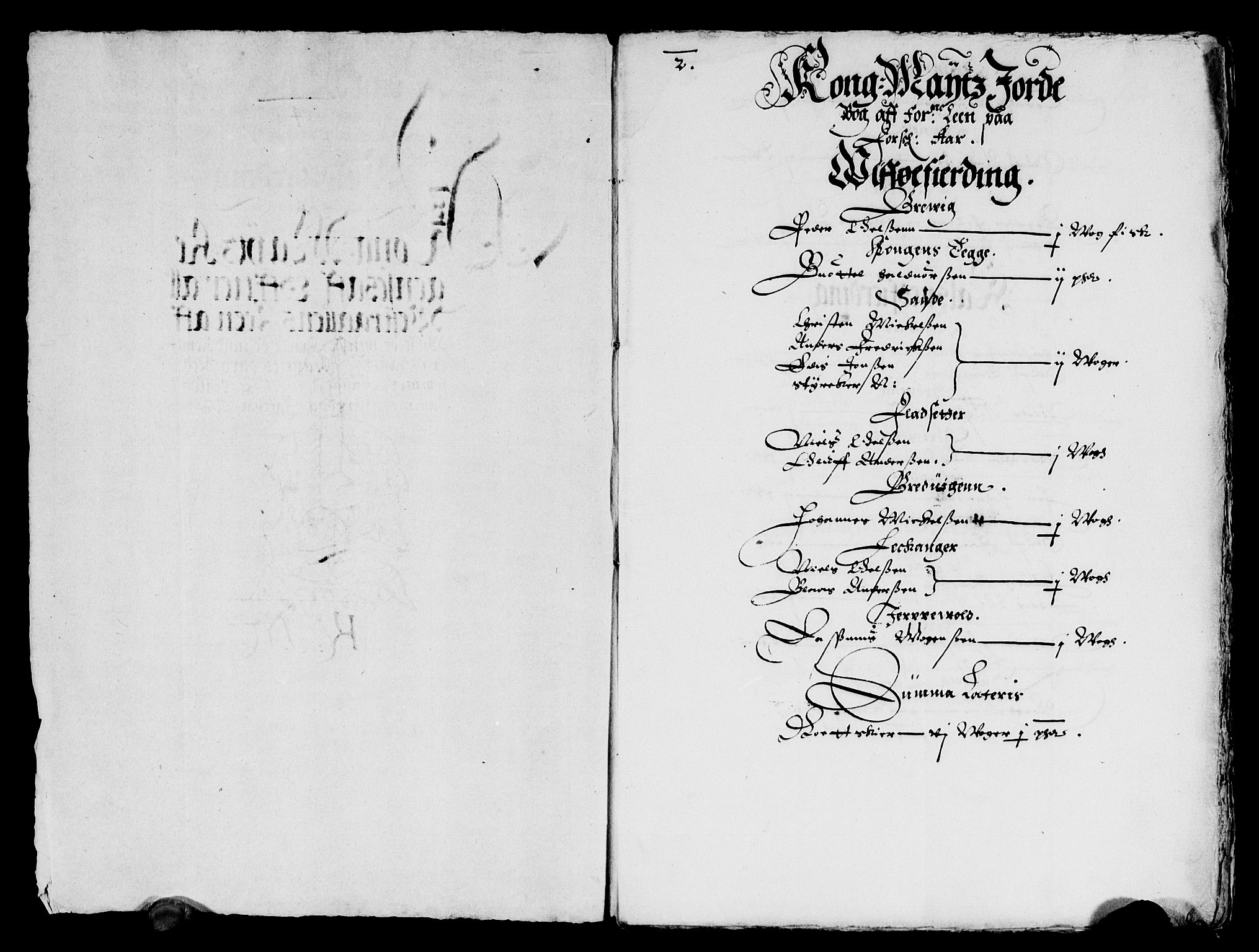 Rentekammeret inntil 1814, Reviderte regnskaper, Lensregnskaper, AV/RA-EA-5023/R/Rb/Rbz/L0008: Nordlandenes len, 1615-1618