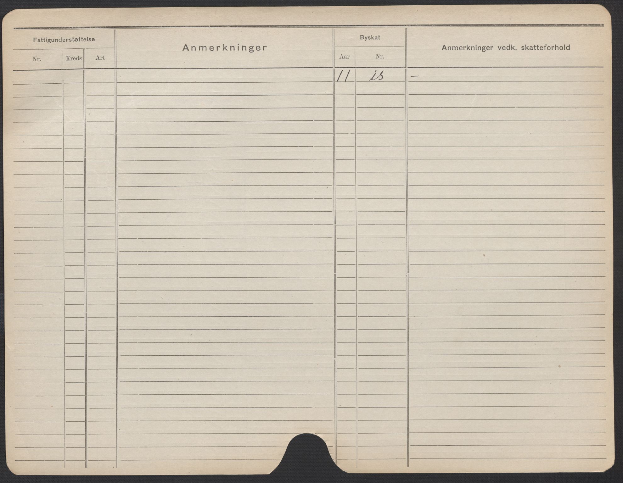 Oslo folkeregister, Registerkort, SAO/A-11715/F/Fa/Fac/L0017: Kvinner, 1906-1914, s. 258b