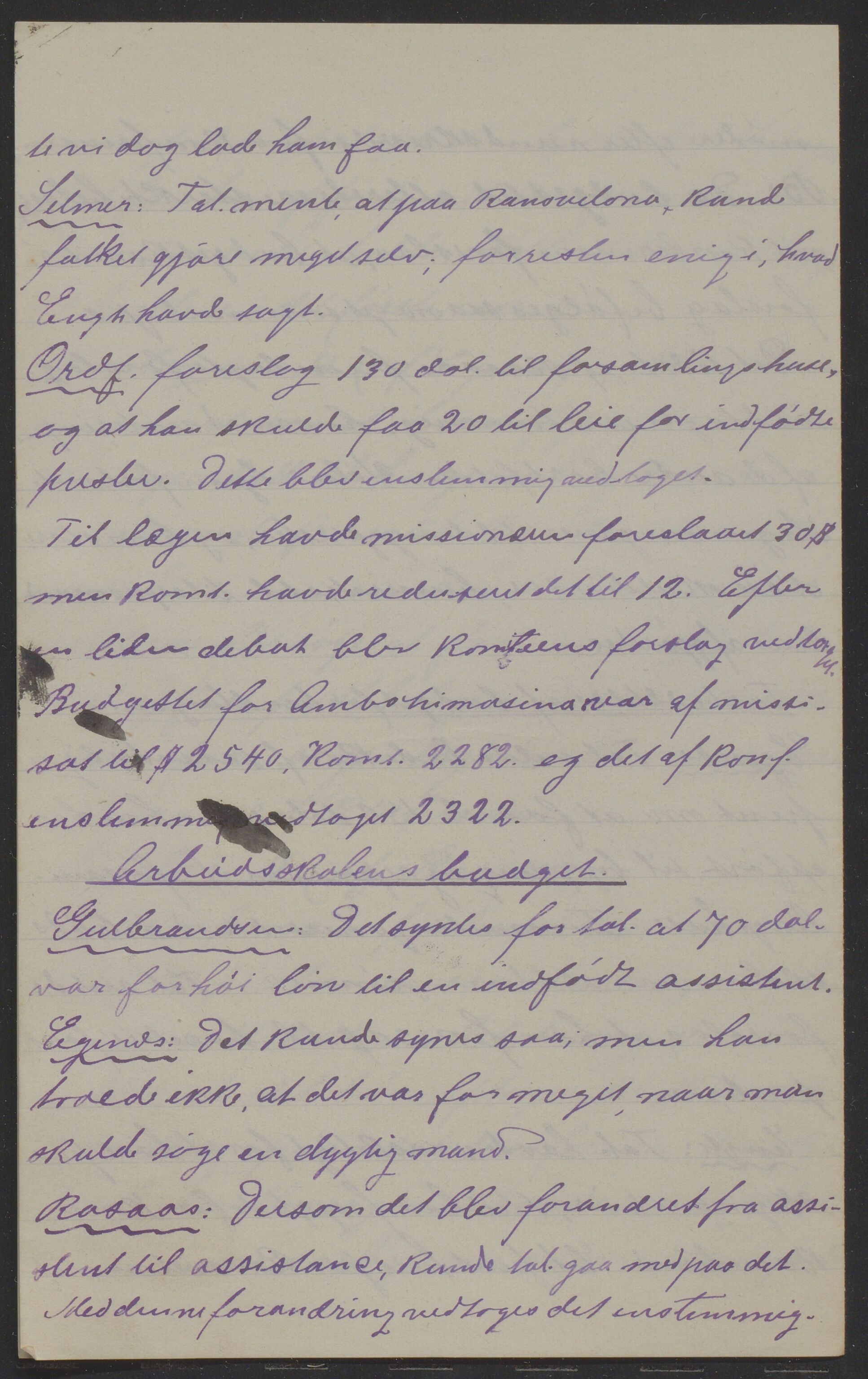 Det Norske Misjonsselskap - hovedadministrasjonen, VID/MA-A-1045/D/Da/Daa/L0039/0007: Konferansereferat og årsberetninger / Konferansereferat fra Madagaskar Innland., 1893