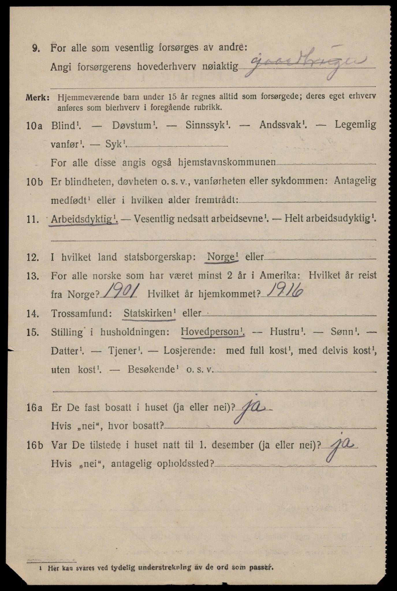 SAST, Folketelling 1920 for 1118 Varhaug herred, 1920, s. 2944