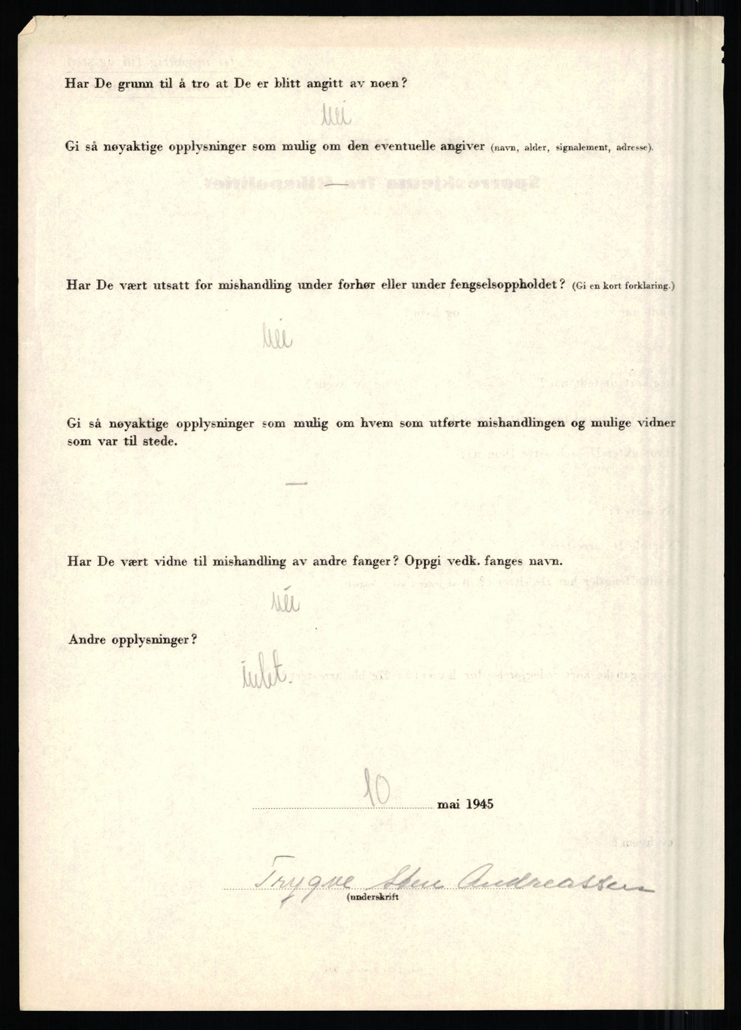 Rikspolitisjefen, AV/RA-S-1560/L/L0001: Abelseth, Rudolf - Berentsen, Odd, 1940-1945, s. 678