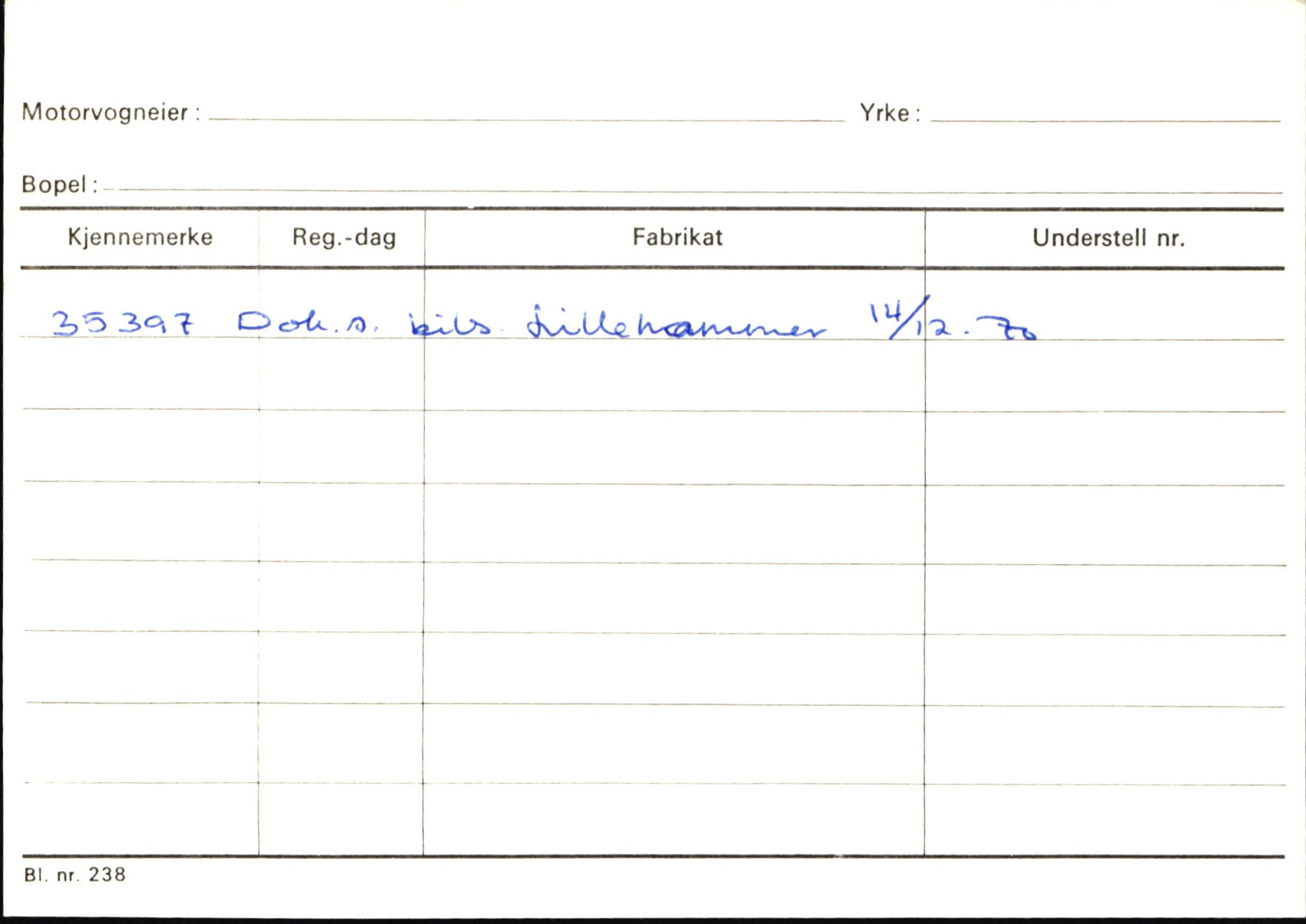 Statens vegvesen, Sogn og Fjordane vegkontor, SAB/A-5301/4/F/L0146: Registerkort Årdal R-Å samt diverse kort, 1945-1975, s. 137