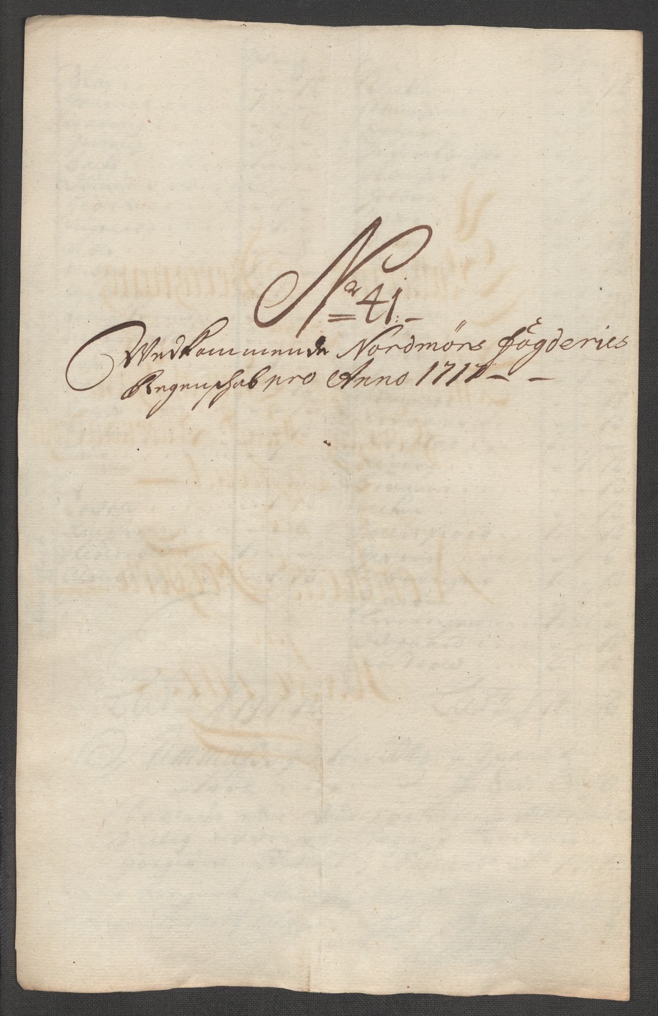 Rentekammeret inntil 1814, Reviderte regnskaper, Fogderegnskap, RA/EA-4092/R56/L3750: Fogderegnskap Nordmøre, 1717, s. 249