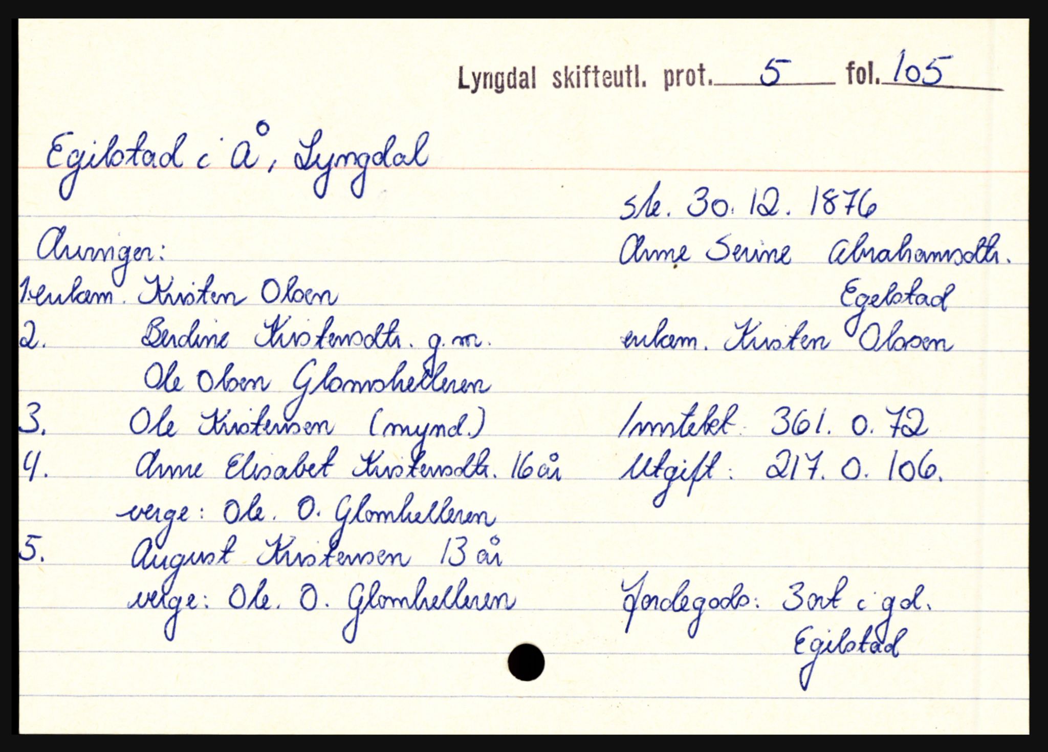 Lyngdal sorenskriveri, AV/SAK-1221-0004/H, s. 1867