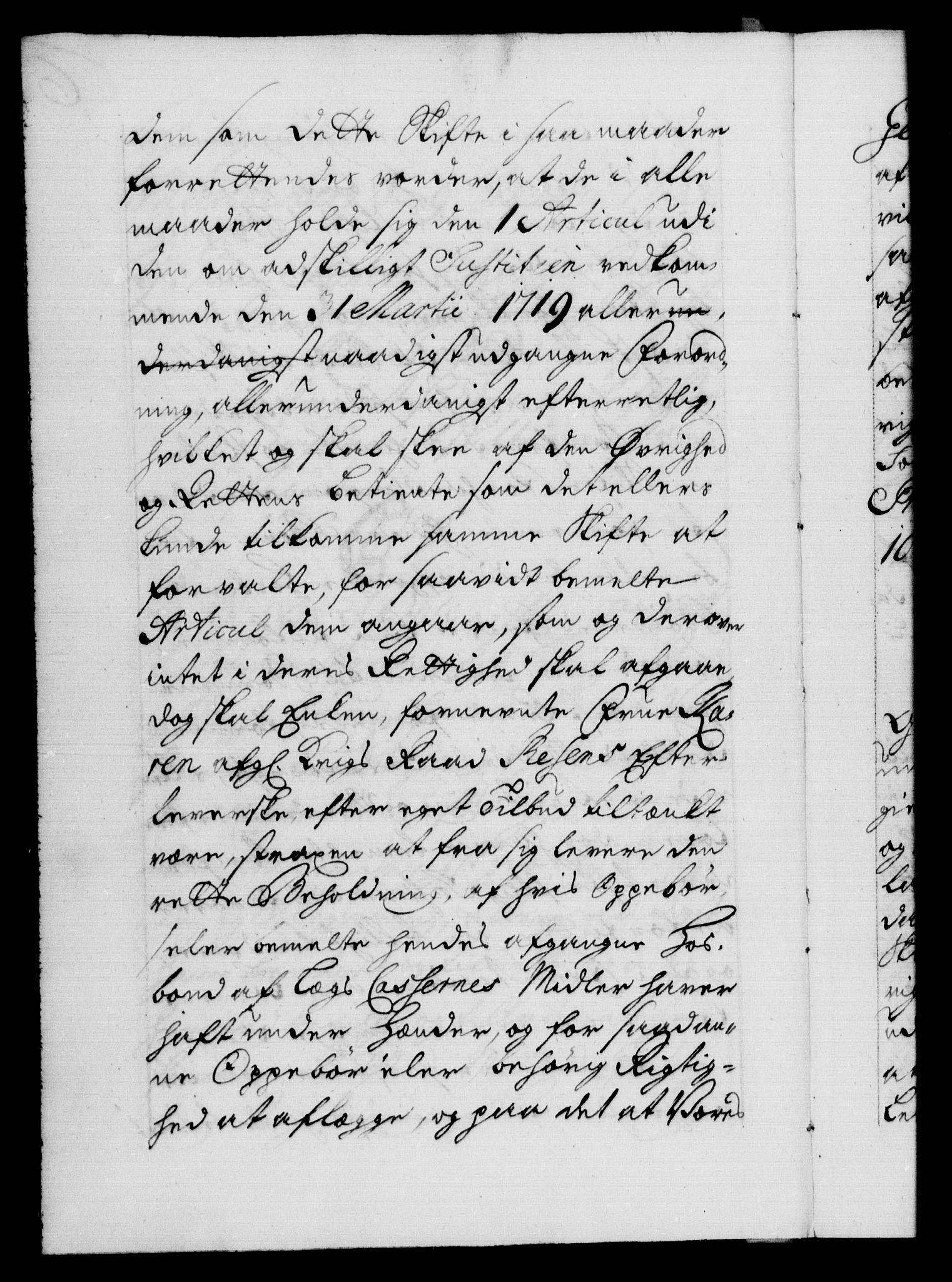 Danske Kanselli 1572-1799, AV/RA-EA-3023/F/Fc/Fca/Fcaa/L0028: Norske registre, 1733-1734, s. 6b