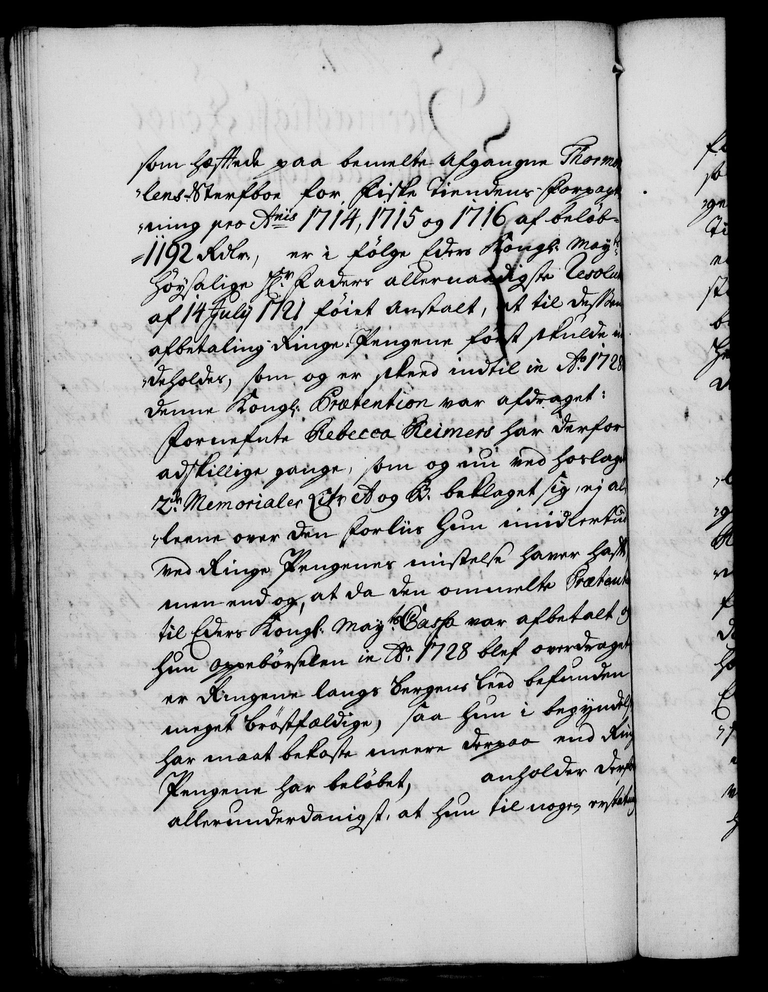 Rentekammeret, Kammerkanselliet, RA/EA-3111/G/Gf/Gfa/L0016: Norsk relasjons- og resolusjonsprotokoll (merket RK 52.16), 1733, s. 80