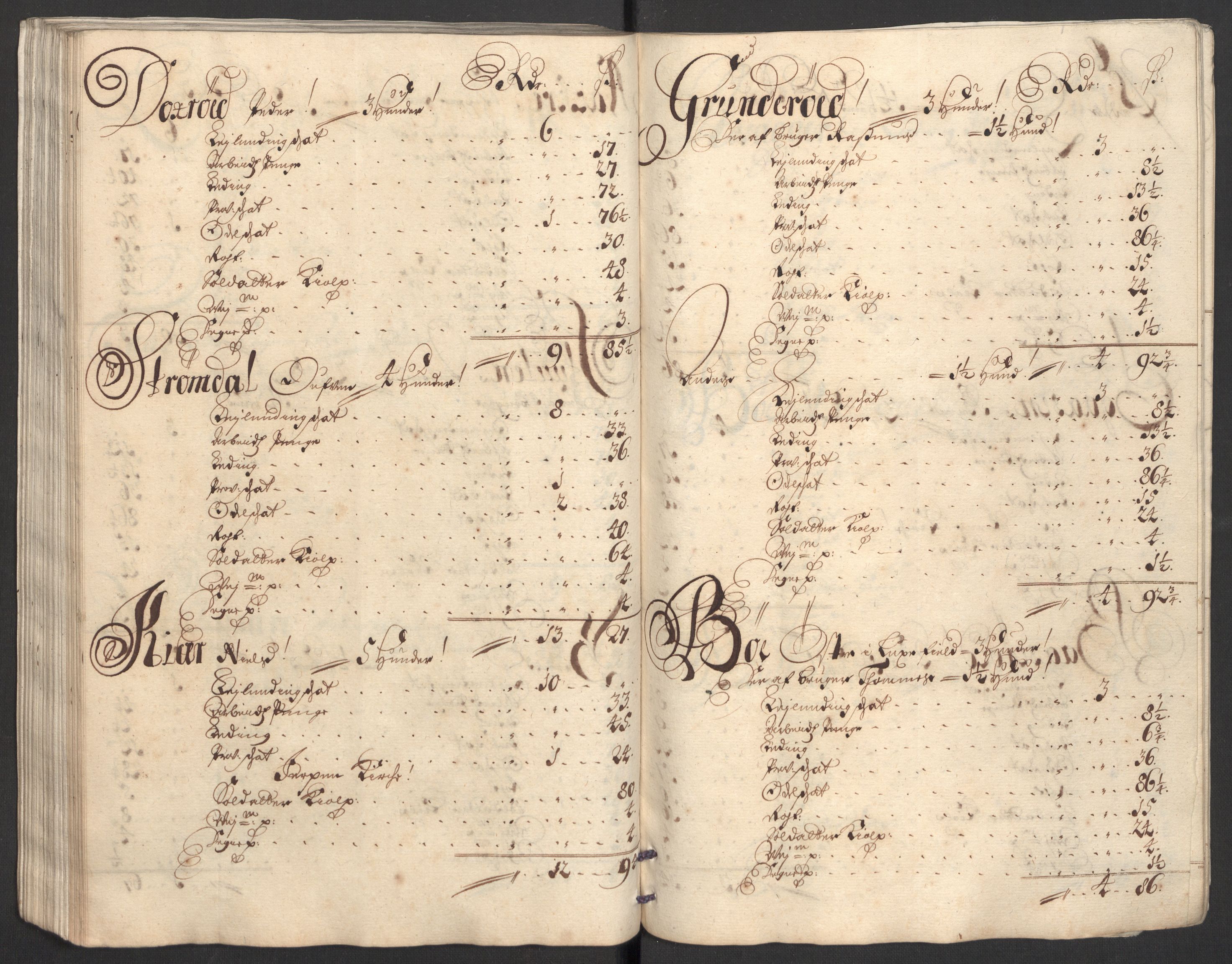 Rentekammeret inntil 1814, Reviderte regnskaper, Fogderegnskap, AV/RA-EA-4092/R36/L2107: Fogderegnskap Øvre og Nedre Telemark og Bamble, 1702, s. 209