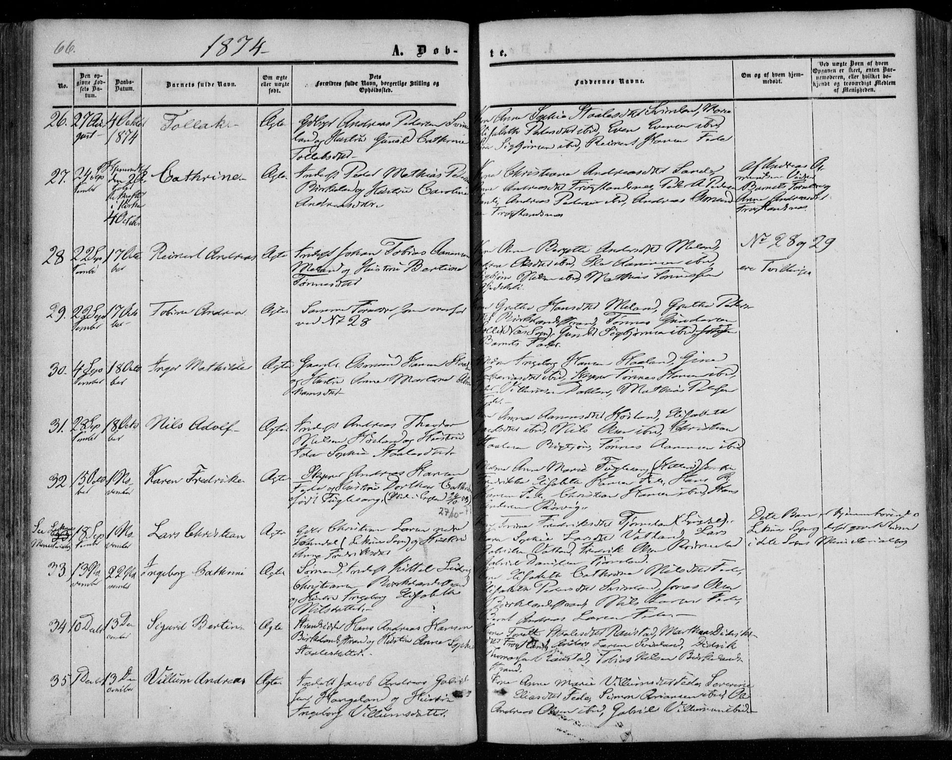 Kvinesdal sokneprestkontor, SAK/1111-0026/F/Fa/Faa/L0002: Ministerialbok nr. A 2, 1850-1876, s. 76