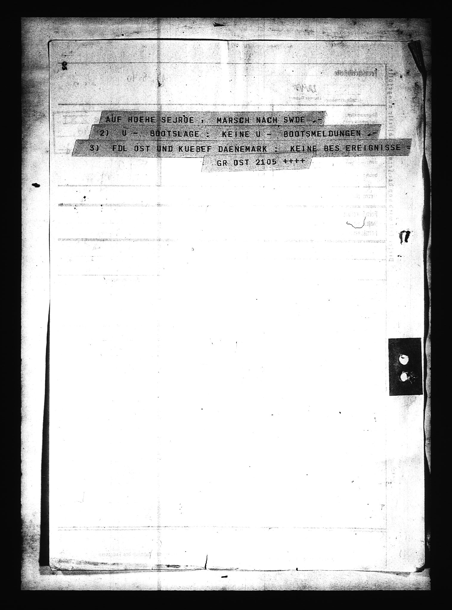 Documents Section, AV/RA-RAFA-2200/V/L0079: Amerikansk mikrofilm "Captured German Documents".
Box No. 718.  FKA jnr. 601/1954., 1940, s. 368