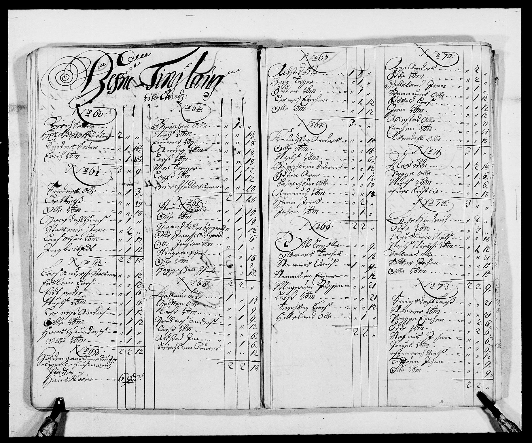 Rentekammeret inntil 1814, Reviderte regnskaper, Fogderegnskap, AV/RA-EA-4092/R57/L3848: Fogderegnskap Fosen, 1690-1691, s. 248