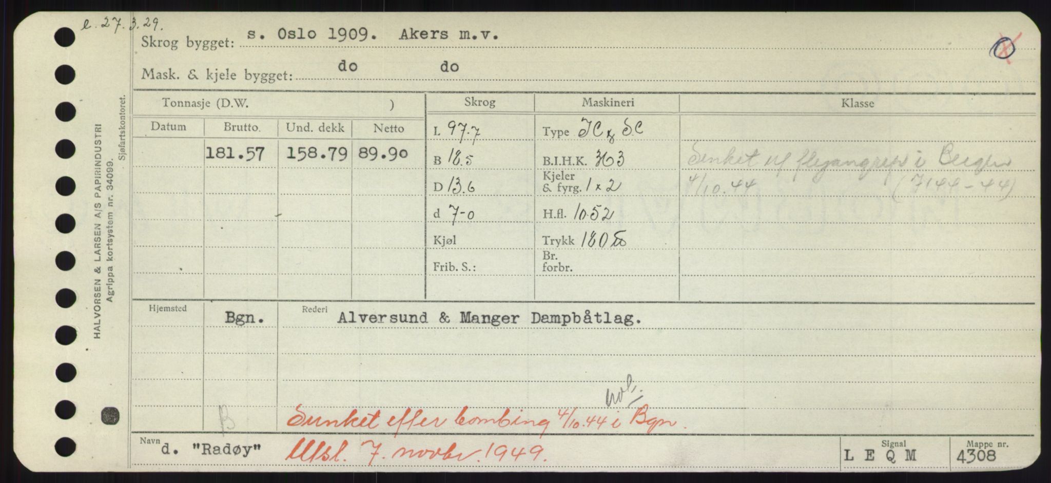 Sjøfartsdirektoratet med forløpere, Skipsmålingen, AV/RA-S-1627/H/Hd/L0030: Fartøy, Q-Riv, s. 45