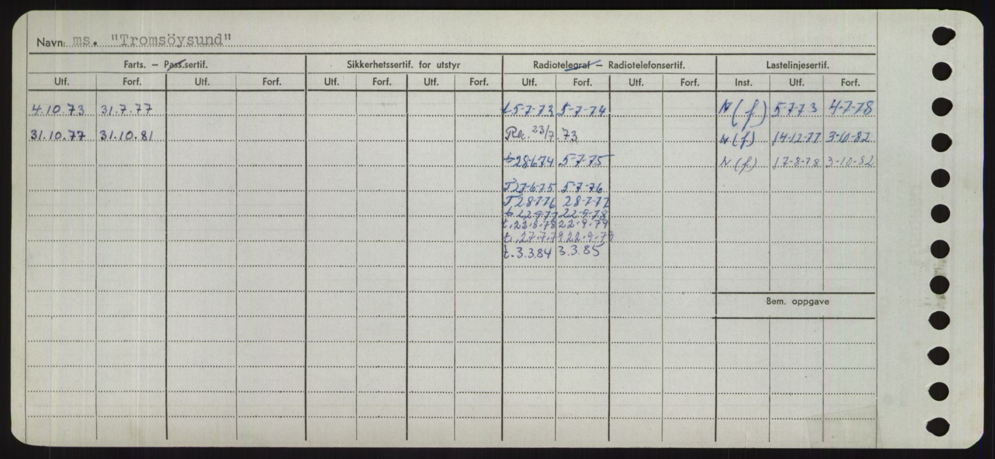 Sjøfartsdirektoratet med forløpere, Skipsmålingen, RA/S-1627/H/Hd/L0039: Fartøy, Ti-Tø, s. 648