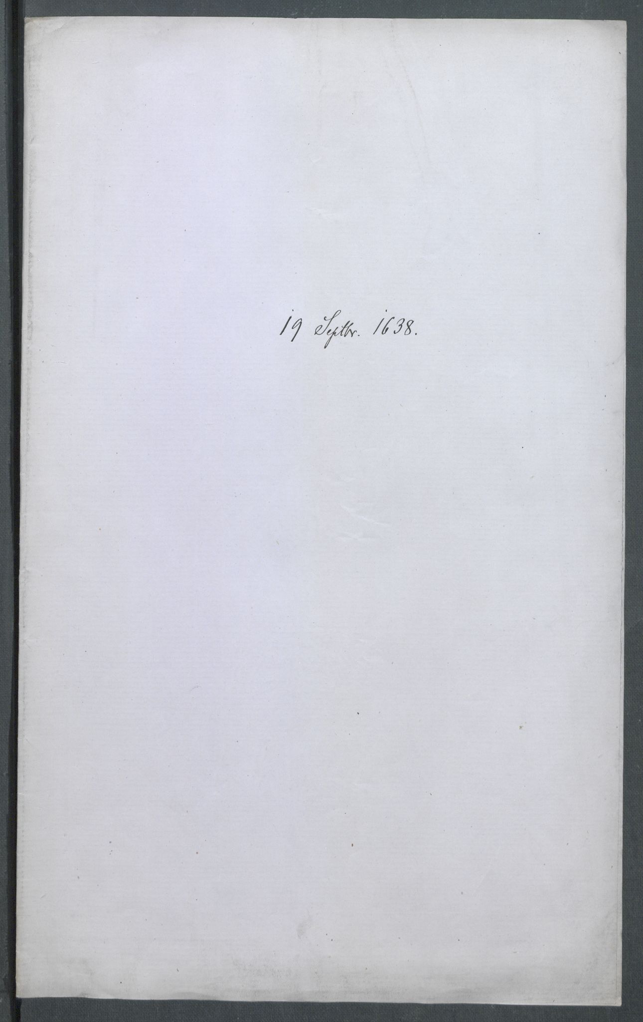 Riksarkivets diplomsamling, RA/EA-5965/F02/L0151: Dokumenter, 1638, s. 68