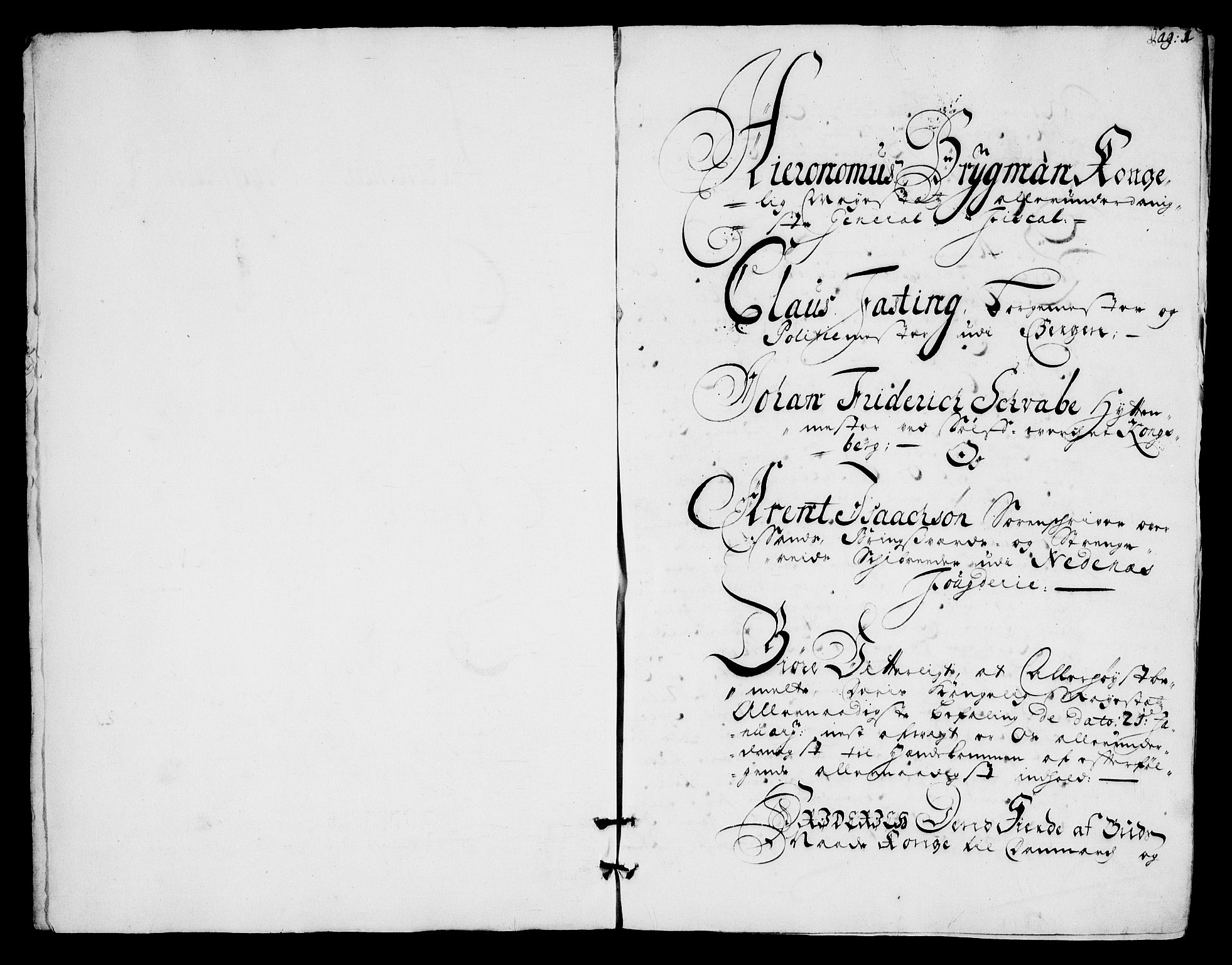 Danske Kanselli, Skapsaker, RA/EA-4061/G/L0015: Tillegg til skapsakene, 1707-1708, s. 128