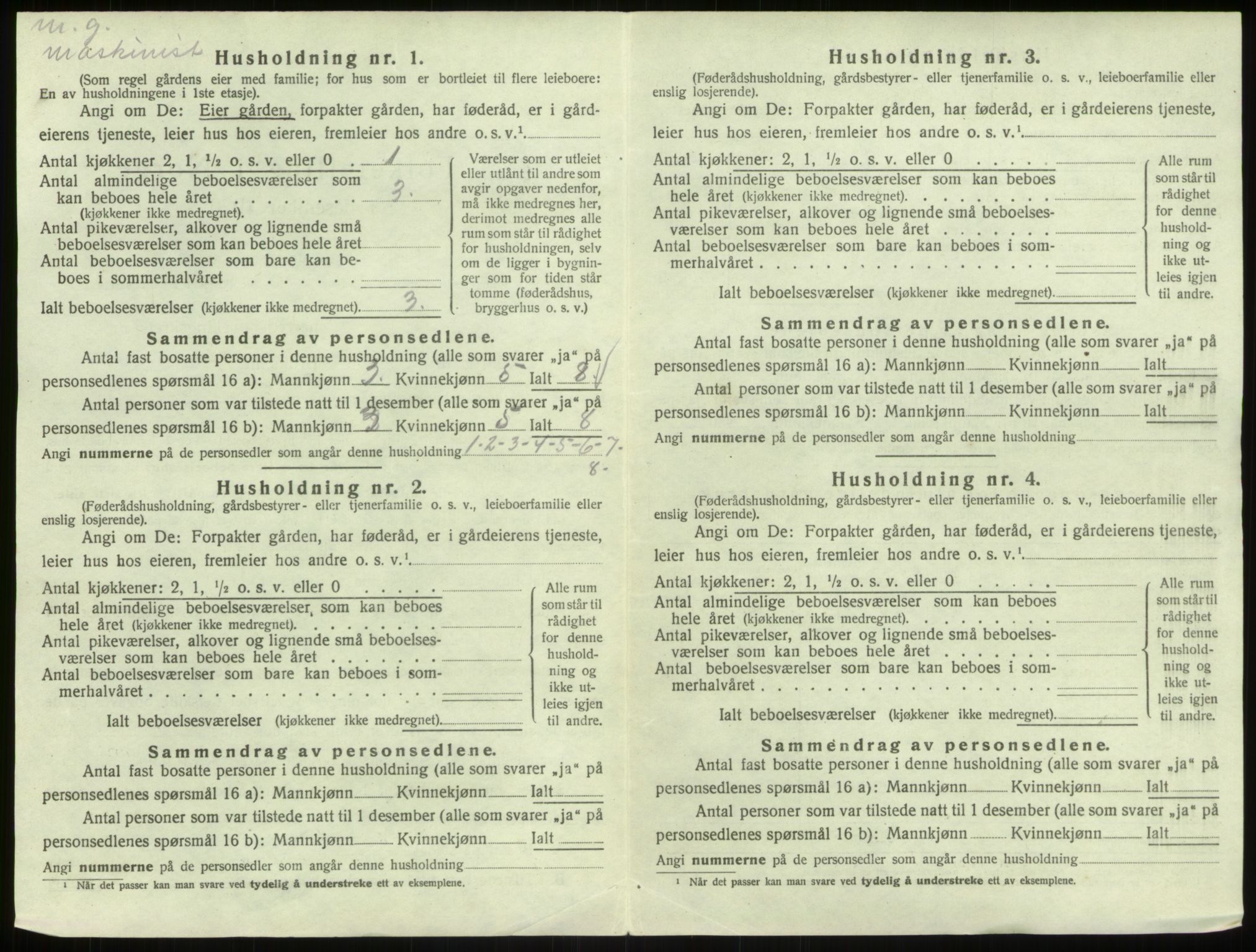 SAB, Folketelling 1920 for 1255 Åsane herred, 1920, s. 34