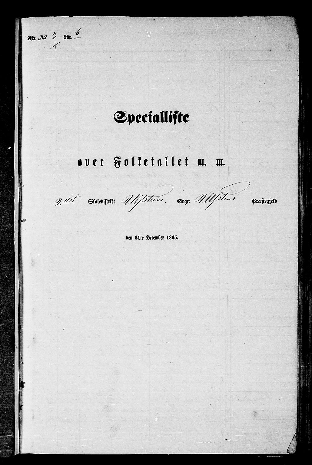 RA, Folketelling 1865 for 1516P Ulstein prestegjeld, 1865, s. 50