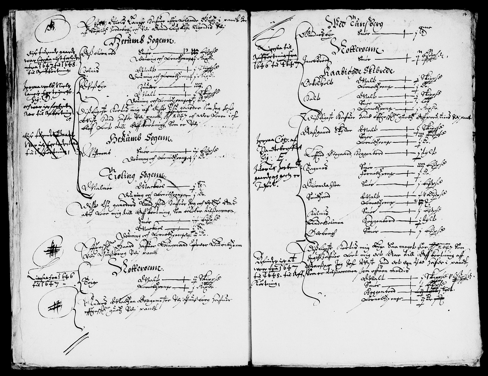 Rentekammeret inntil 1814, Reviderte regnskaper, Lensregnskaper, AV/RA-EA-5023/R/Rb/Rbo/L0028: Tønsberg len, 1647-1649
