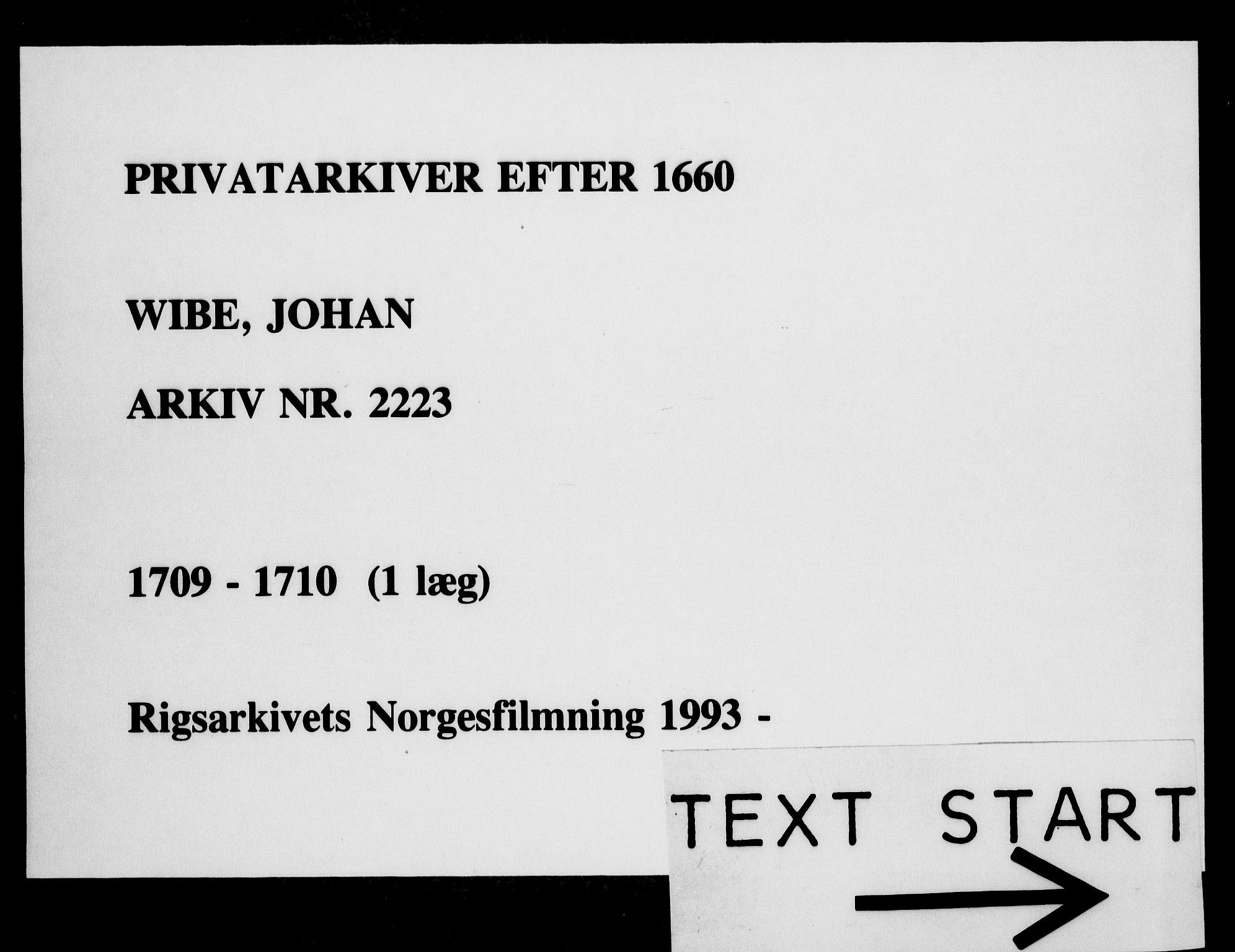 Fra DRA 1996, Privatarkiver etter 1660, AV/RA-EA-5941/F/L0001: Privatarkiver etter 1660, 1669-1740, s. 250