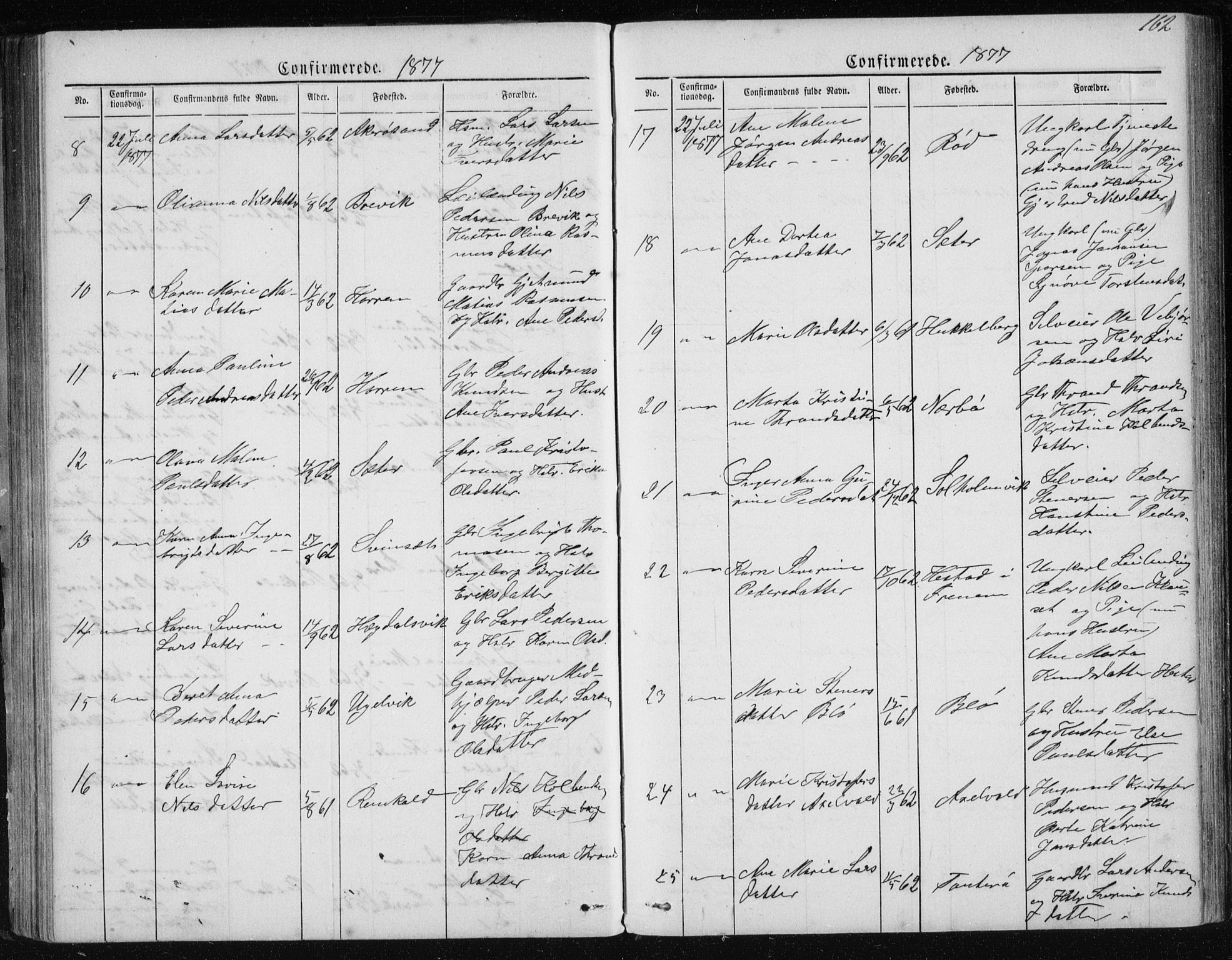 Ministerialprotokoller, klokkerbøker og fødselsregistre - Møre og Romsdal, AV/SAT-A-1454/560/L0724: Klokkerbok nr. 560C01, 1867-1892, s. 162