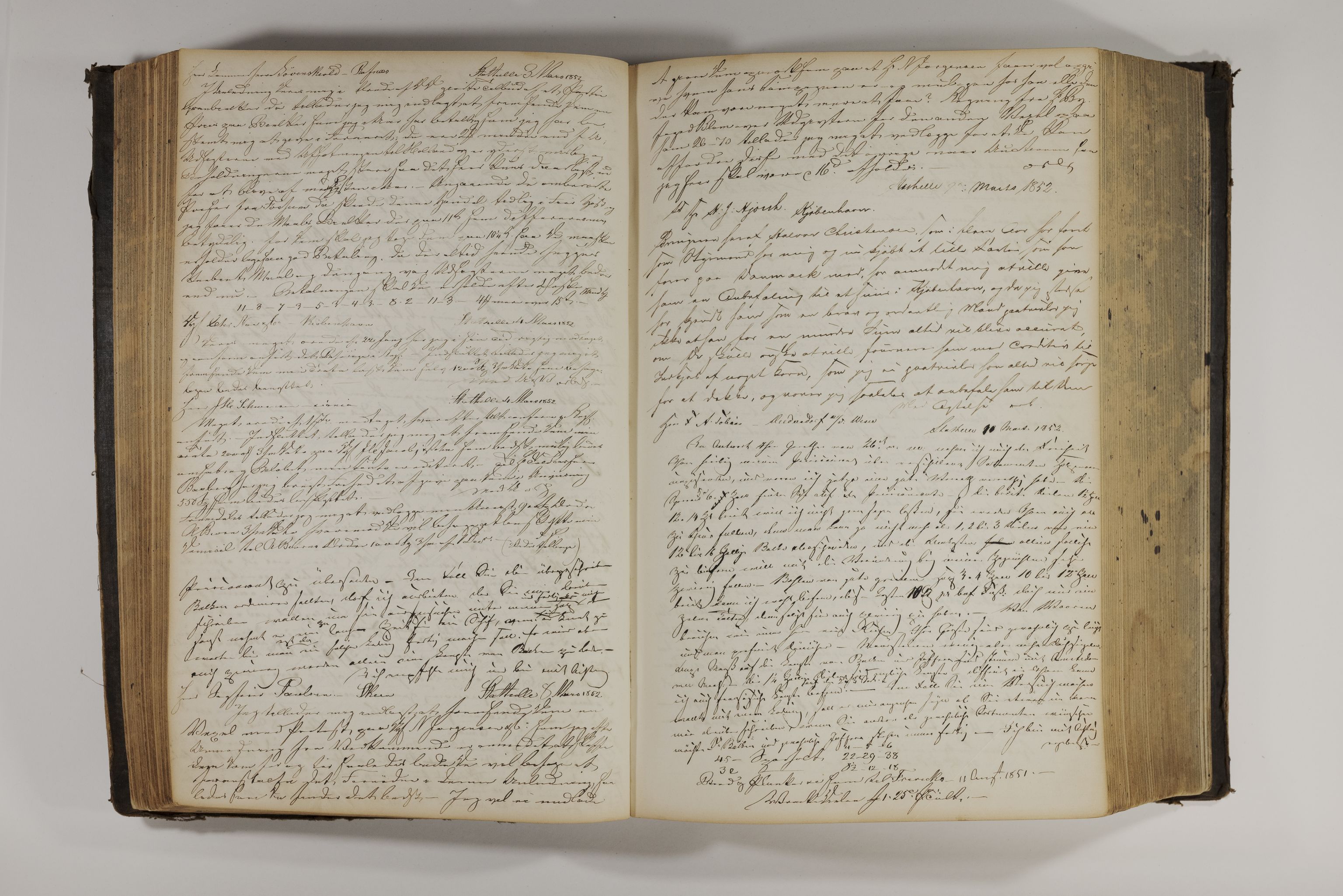 Blehr/ Kjellestad, TEMU/TGM-A-1212/B/L0007: Copiebog, 1850-1857, s. 159