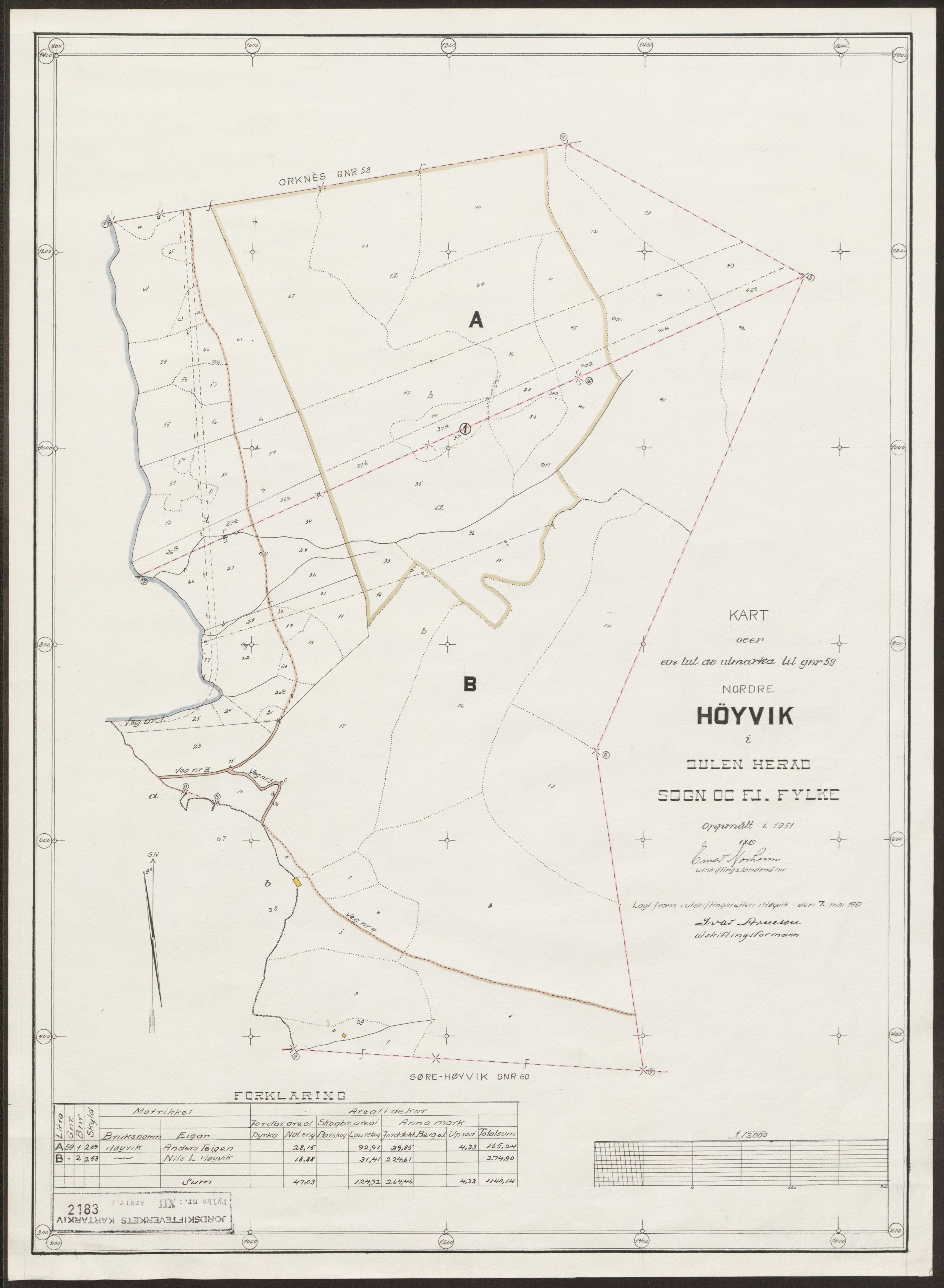 Jordskifteverkets kartarkiv, AV/RA-S-3929/T, 1859-1988, s. 2663