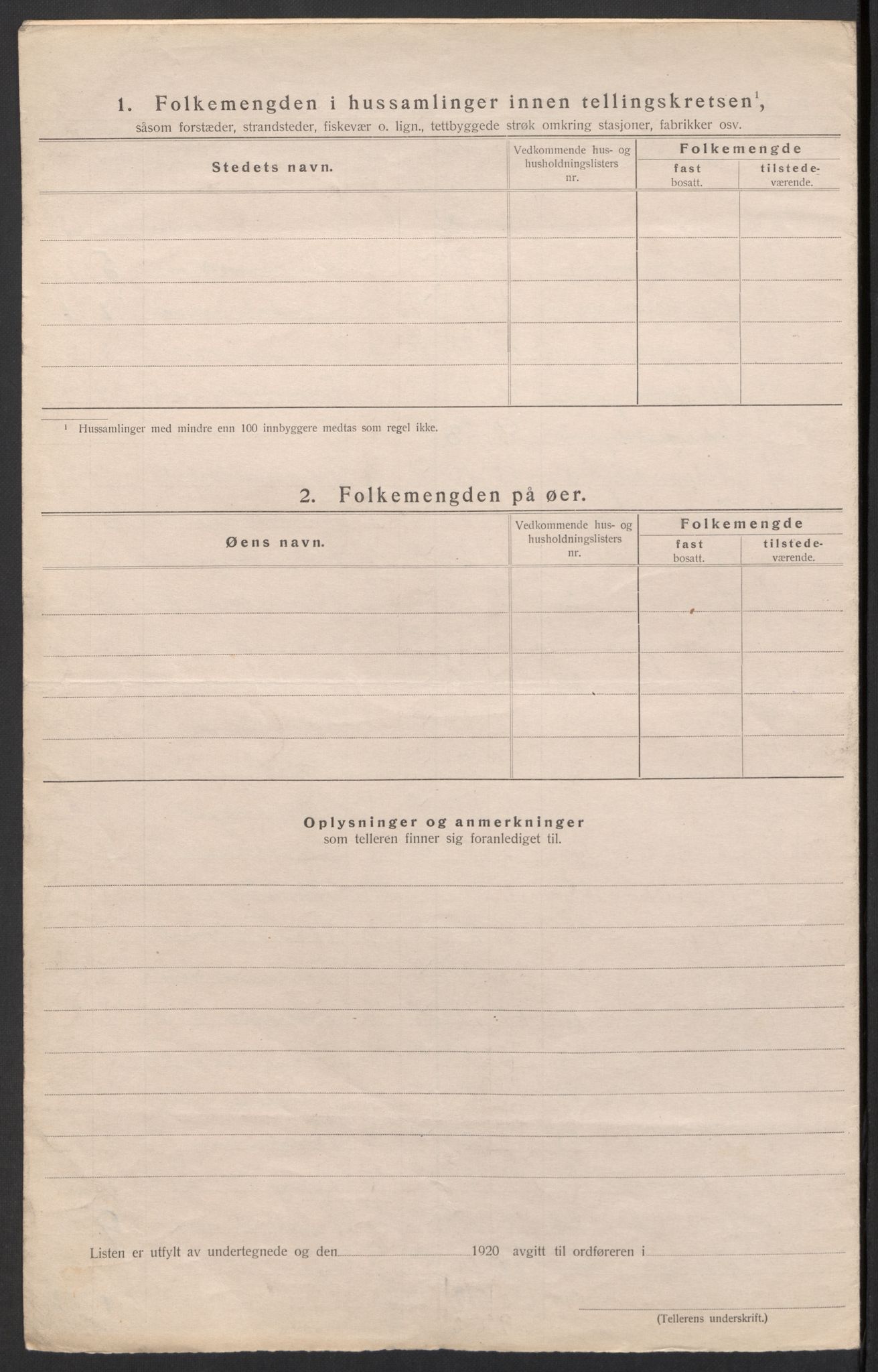 SAH, Folketelling 1920 for 0529 Vestre Toten herred, 1920, s. 40