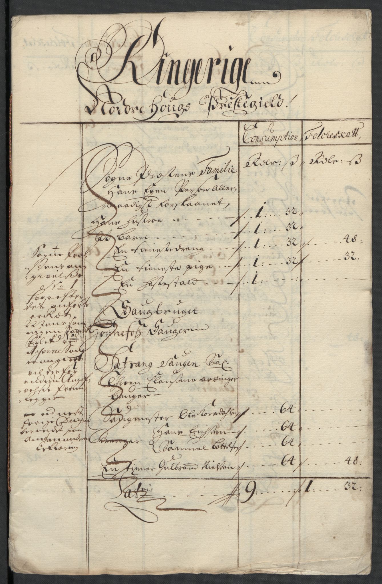 Rentekammeret inntil 1814, Reviderte regnskaper, Fogderegnskap, AV/RA-EA-4092/R22/L1457: Fogderegnskap Ringerike, Hallingdal og Buskerud, 1700, s. 95