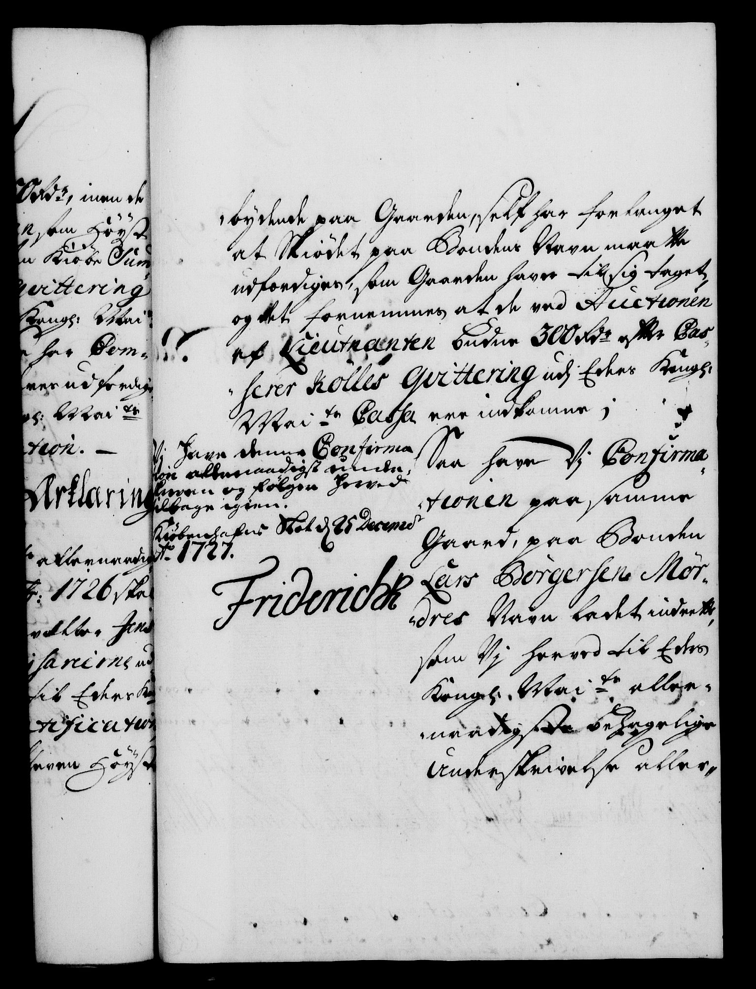 Rentekammeret, Kammerkanselliet, RA/EA-3111/G/Gf/Gfa/L0010: Norsk relasjons- og resolusjonsprotokoll (merket RK 52.10), 1727, s. 1124